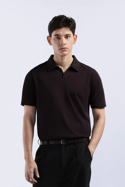 Raven Polo Shirt Dark Brown