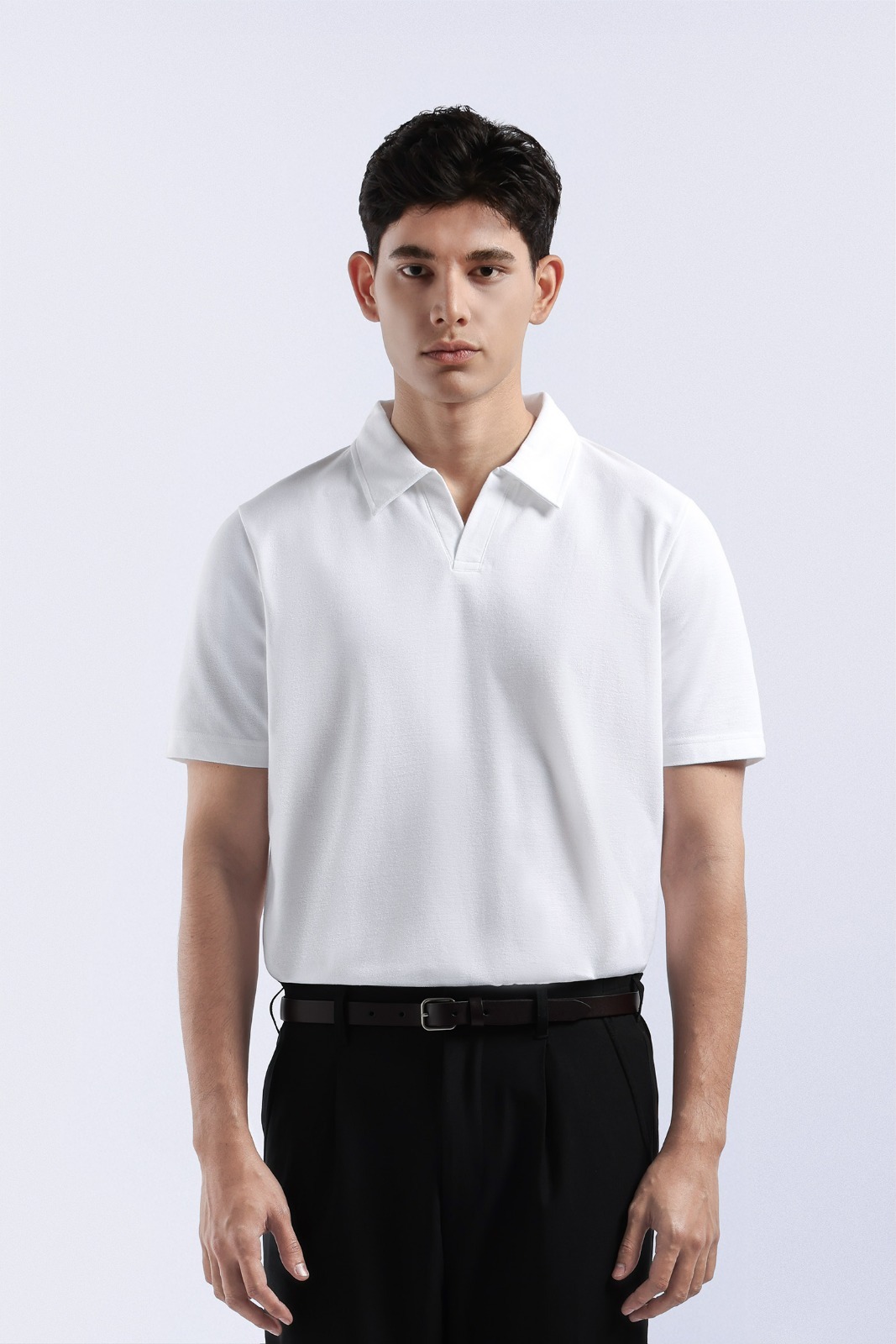 Raven Polo Shirt White