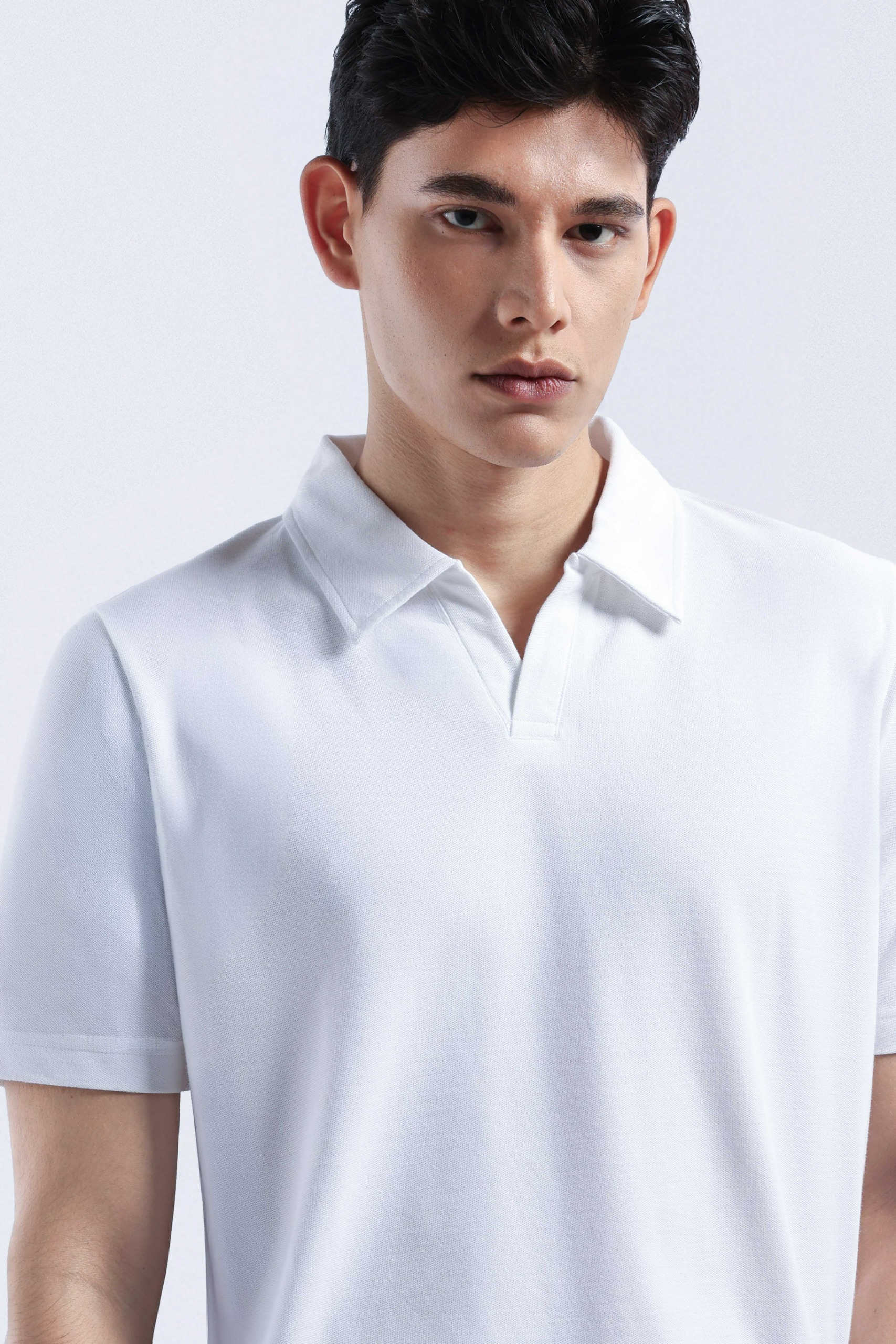 Raven Polo Shirt White