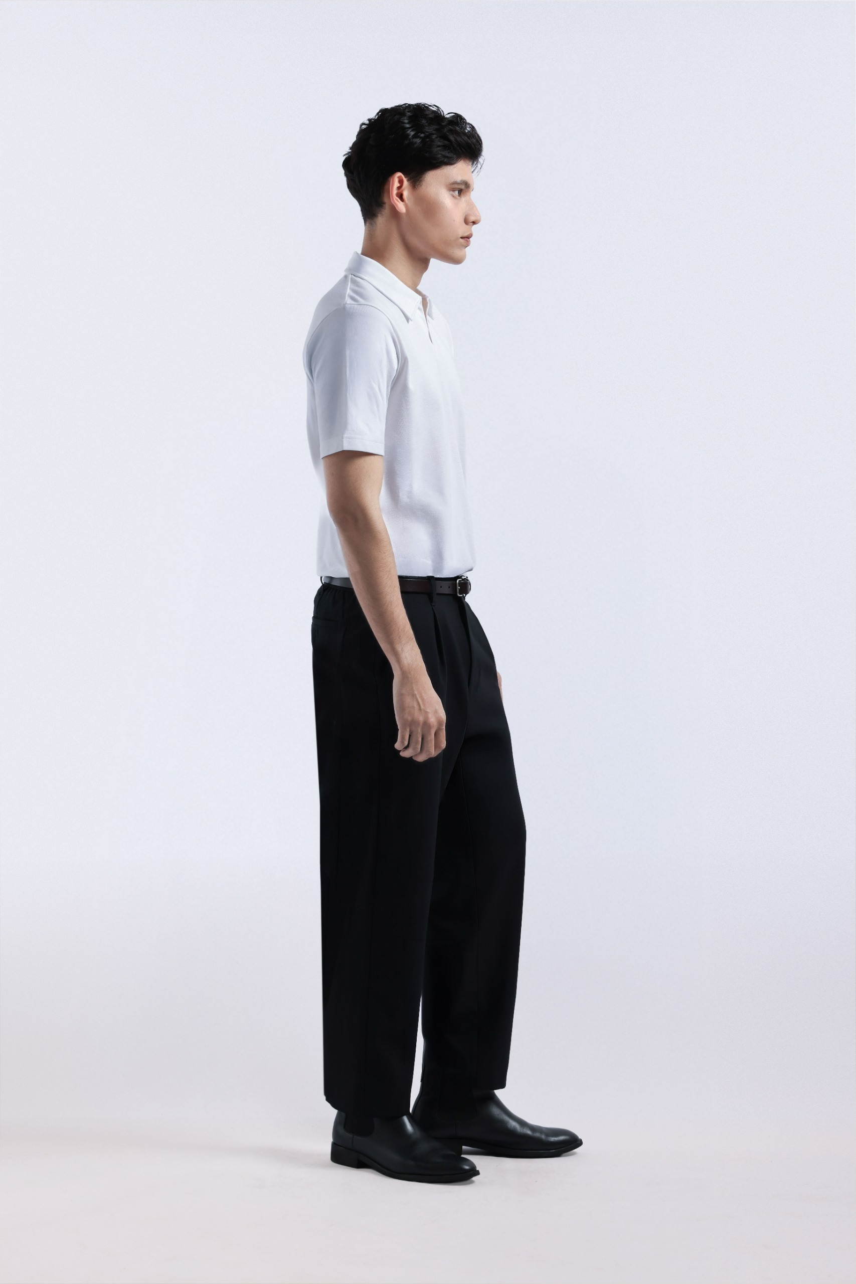 Raven Polo Shirt White
