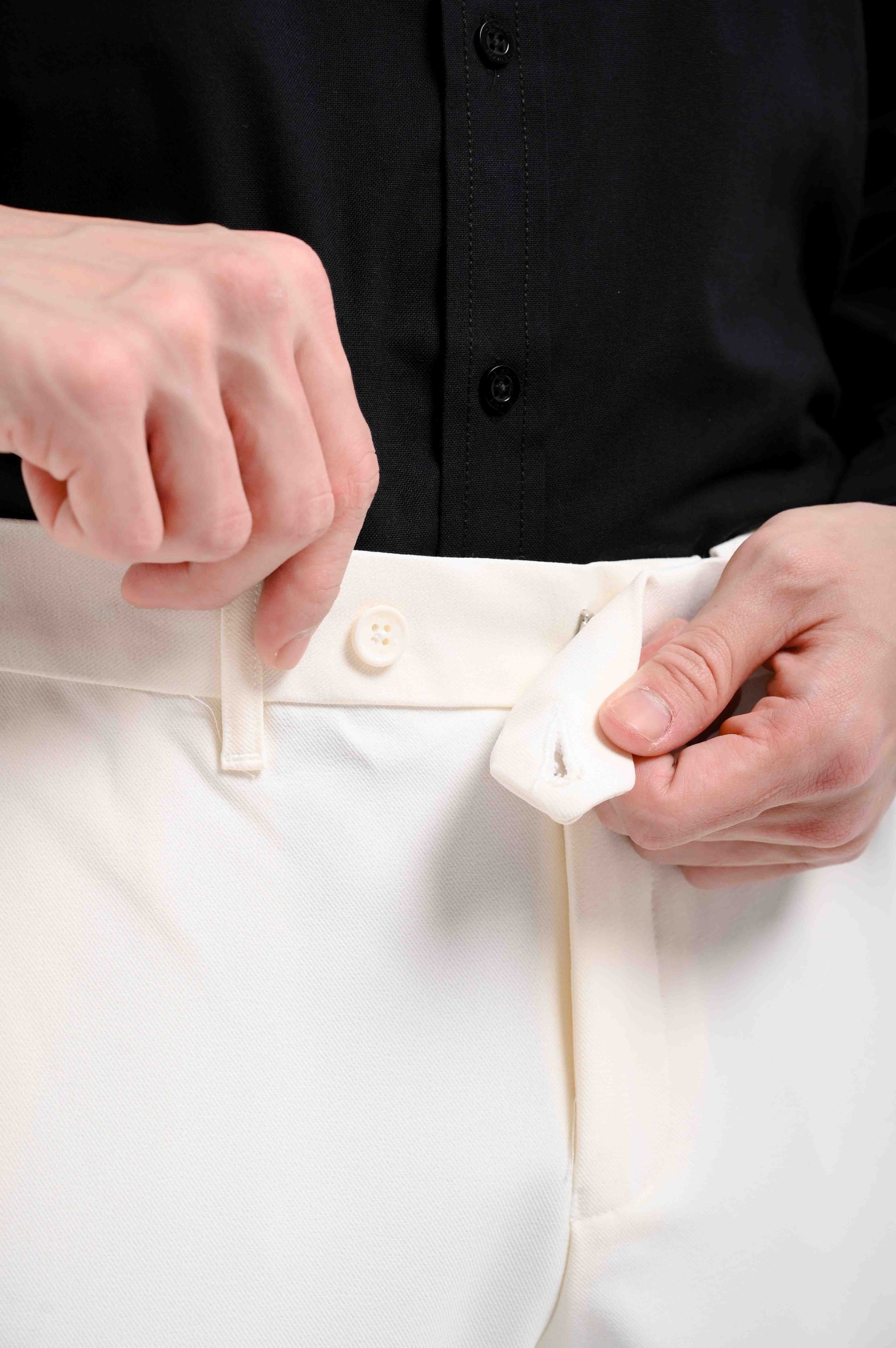 Stylem Regular Pants Off White