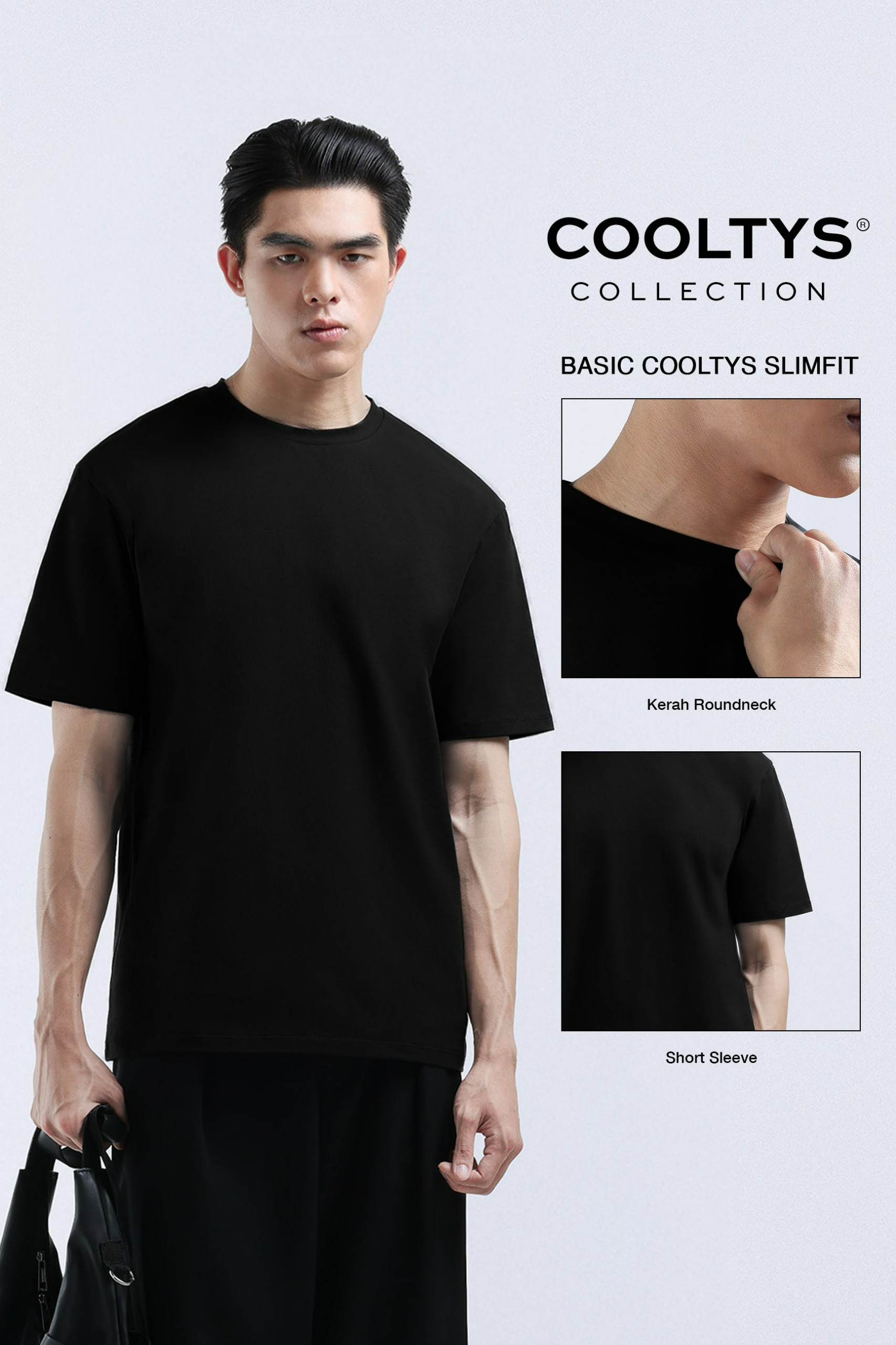 Basic Cooltys Slim Fit Brown