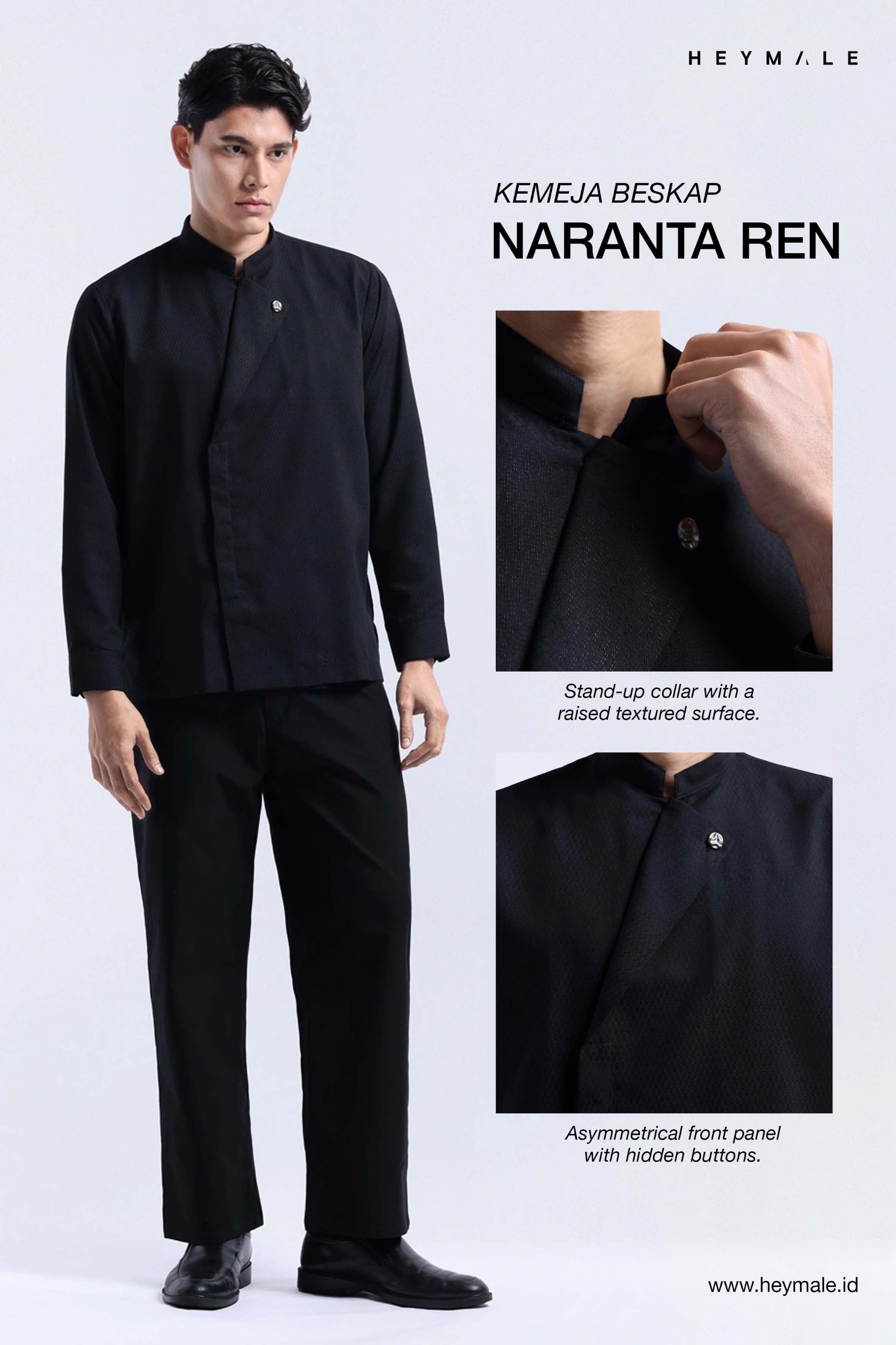 Kemeja Beskap Naranta REN Oat