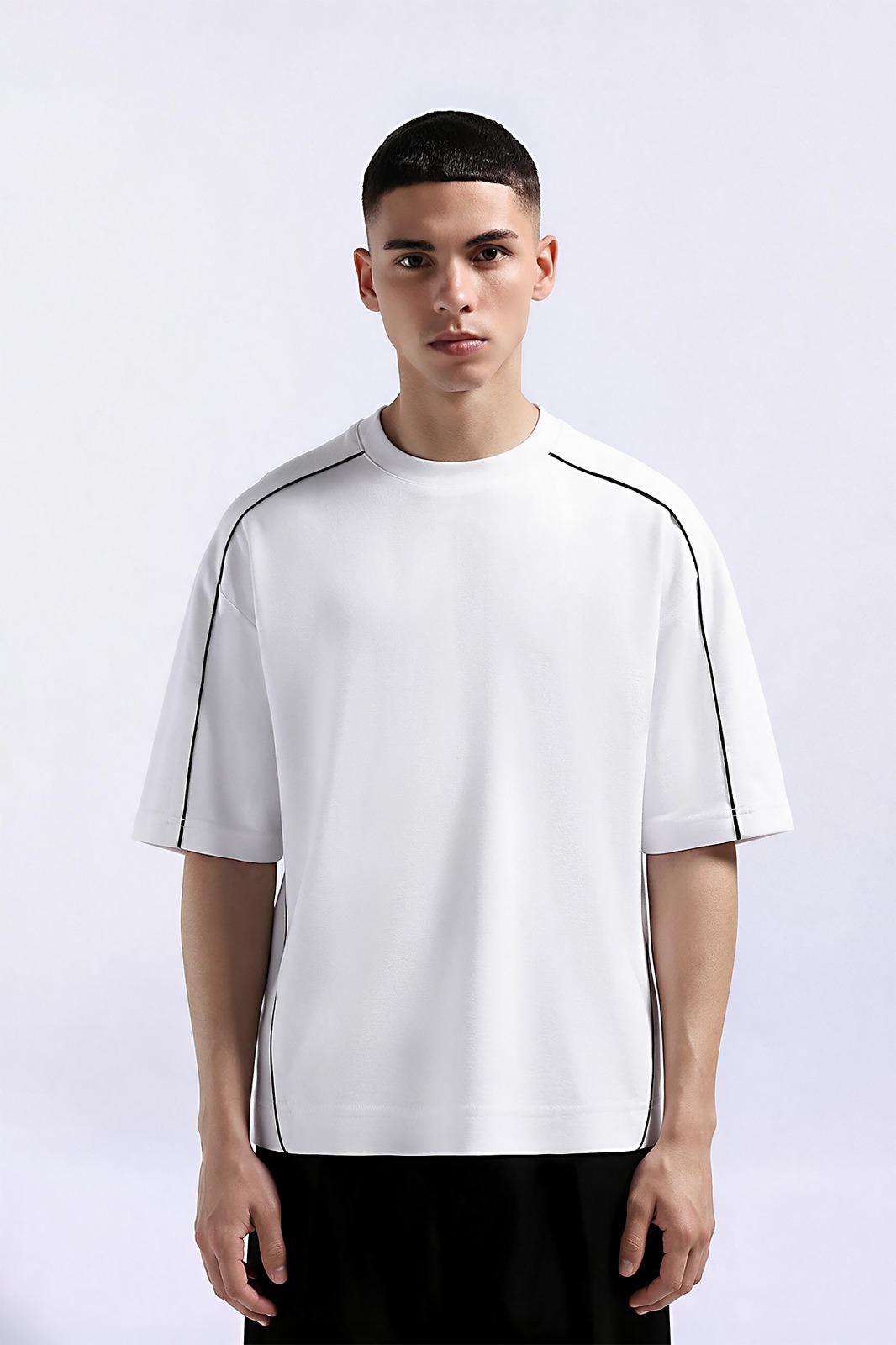Lainer Oversized Tee White