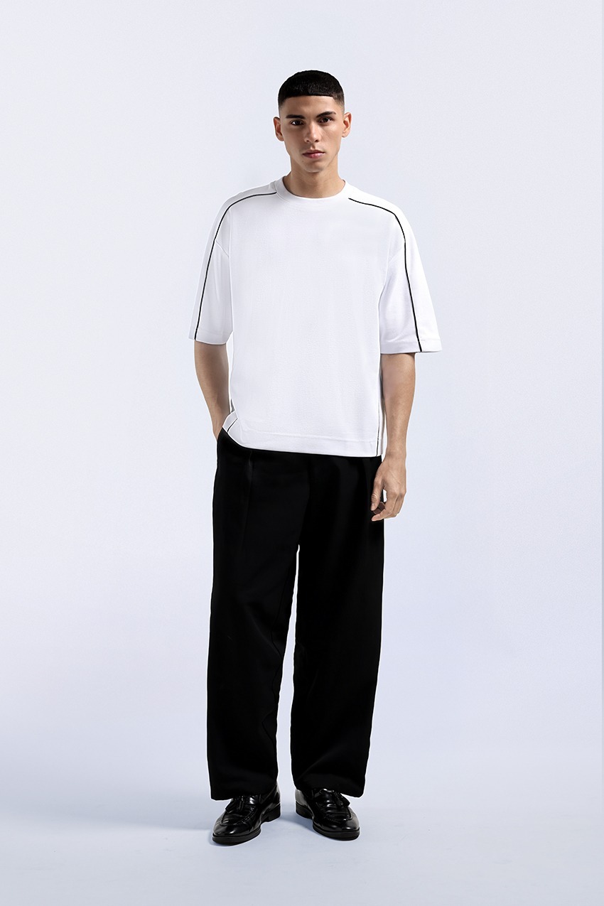 Lainer Oversized Tee White