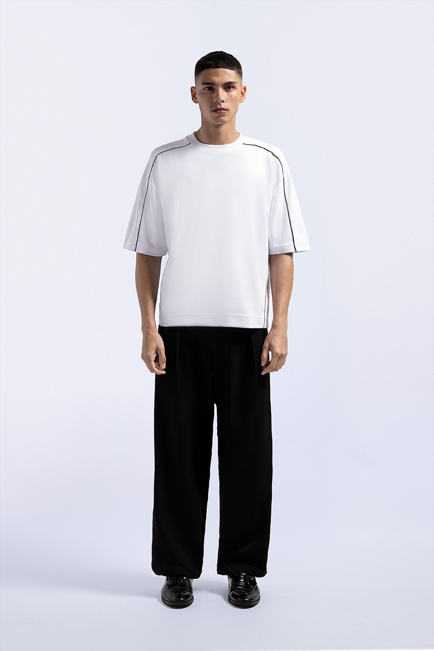 Lainer Oversized Tee White