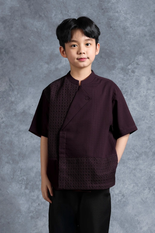 Image of Kemeja Anak Elok Beskap Gandaria