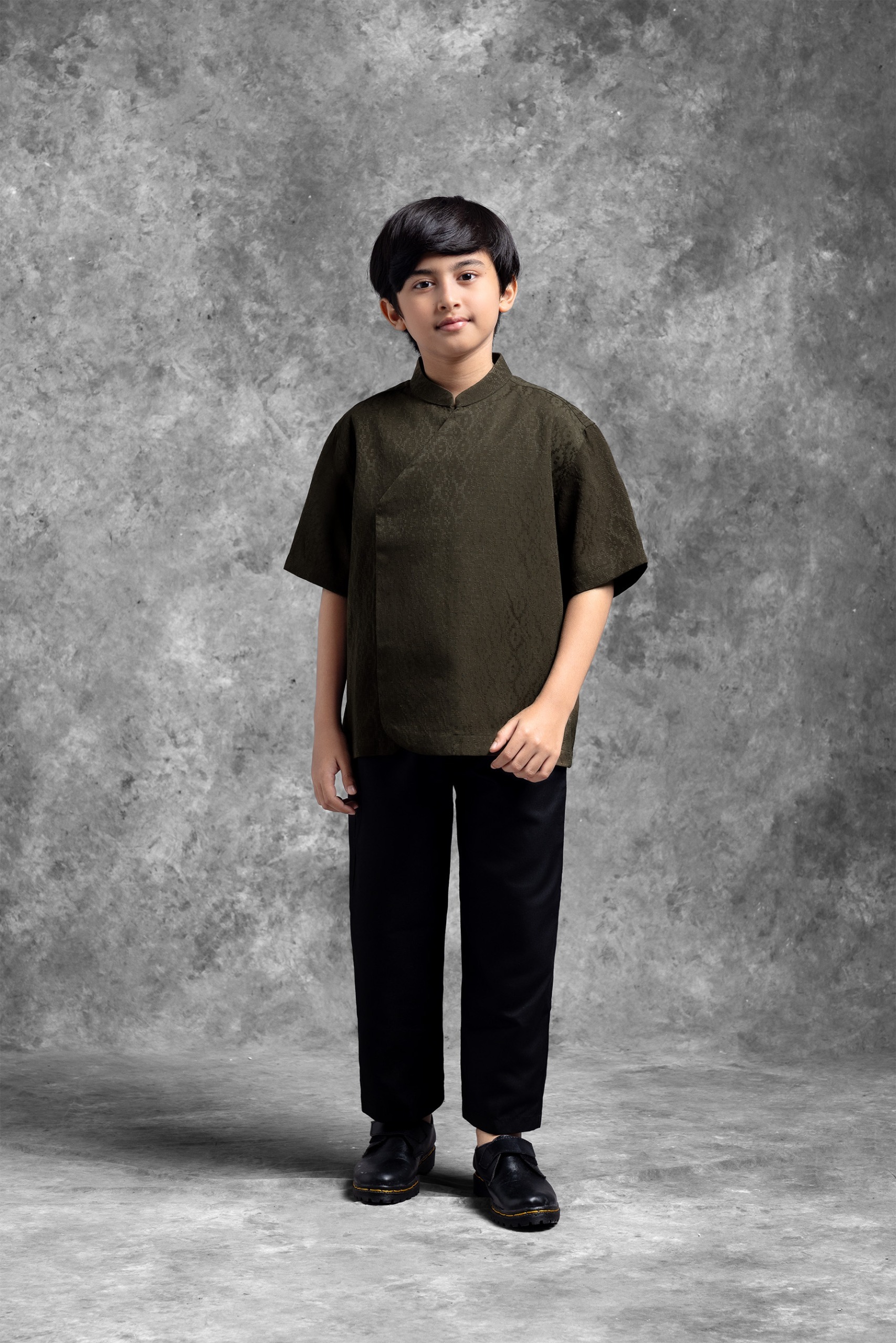 Kemeja Anak Beskap Tentrem Rimba
