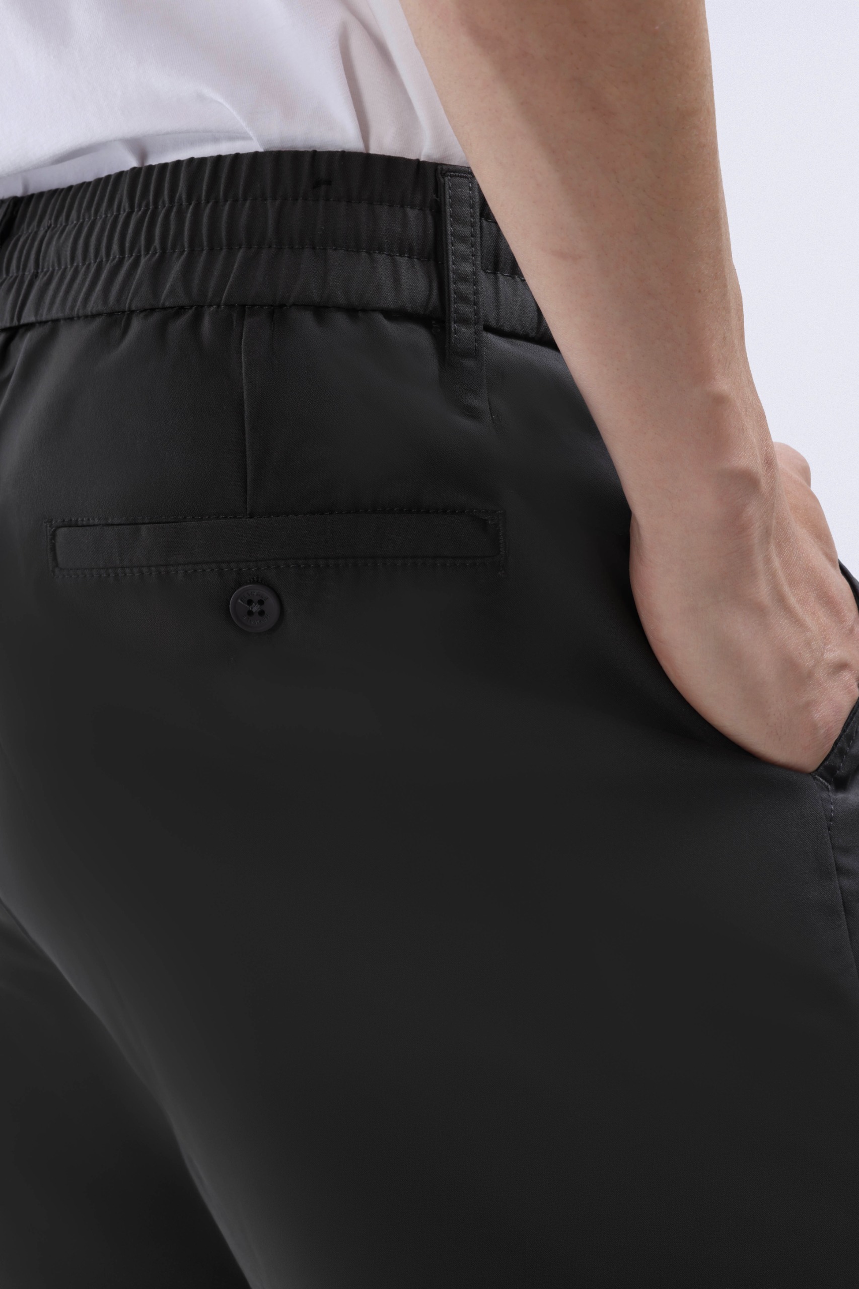 Flexi Casual Loose Pants Grey