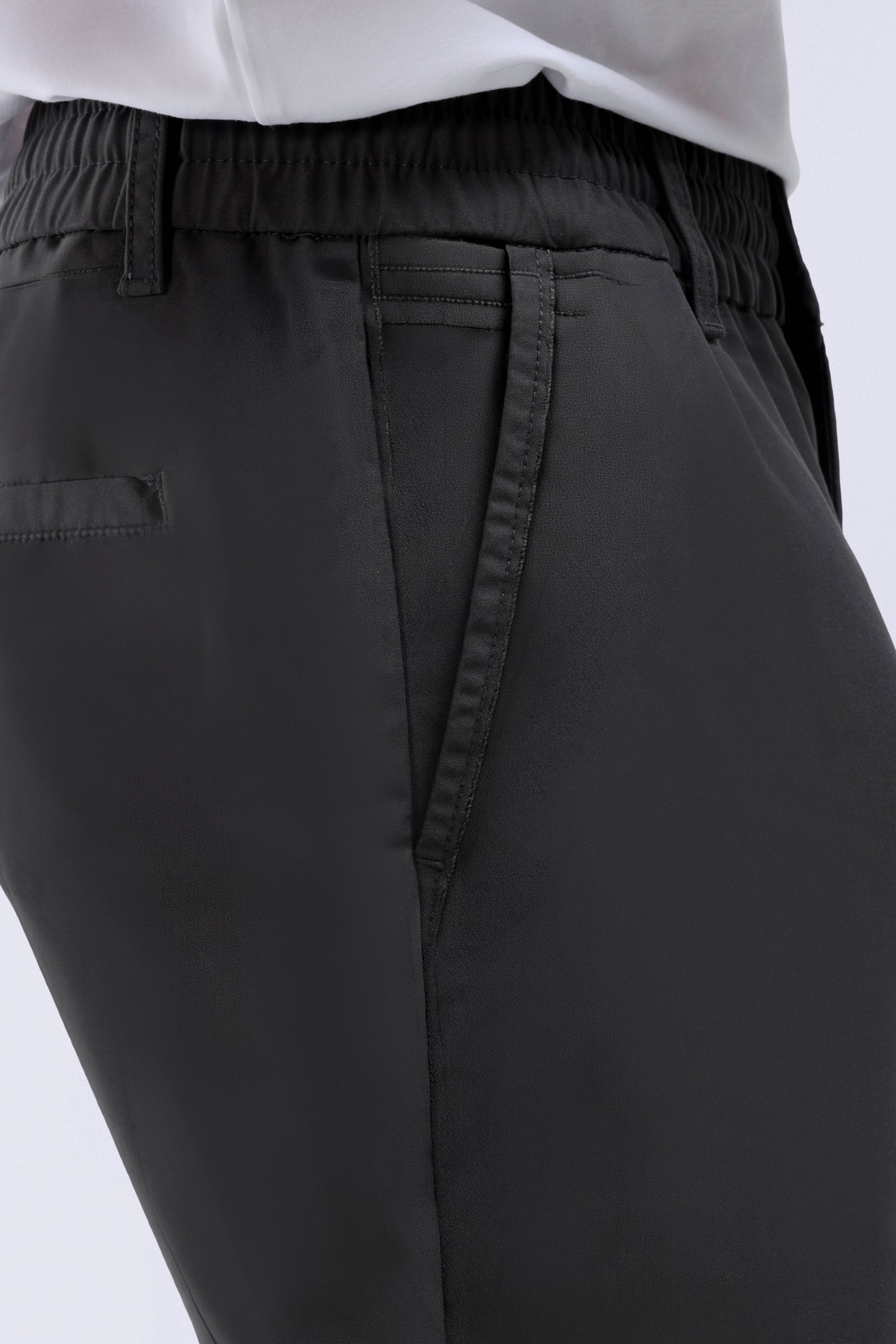 Flexi Casual Loose Pants Grey