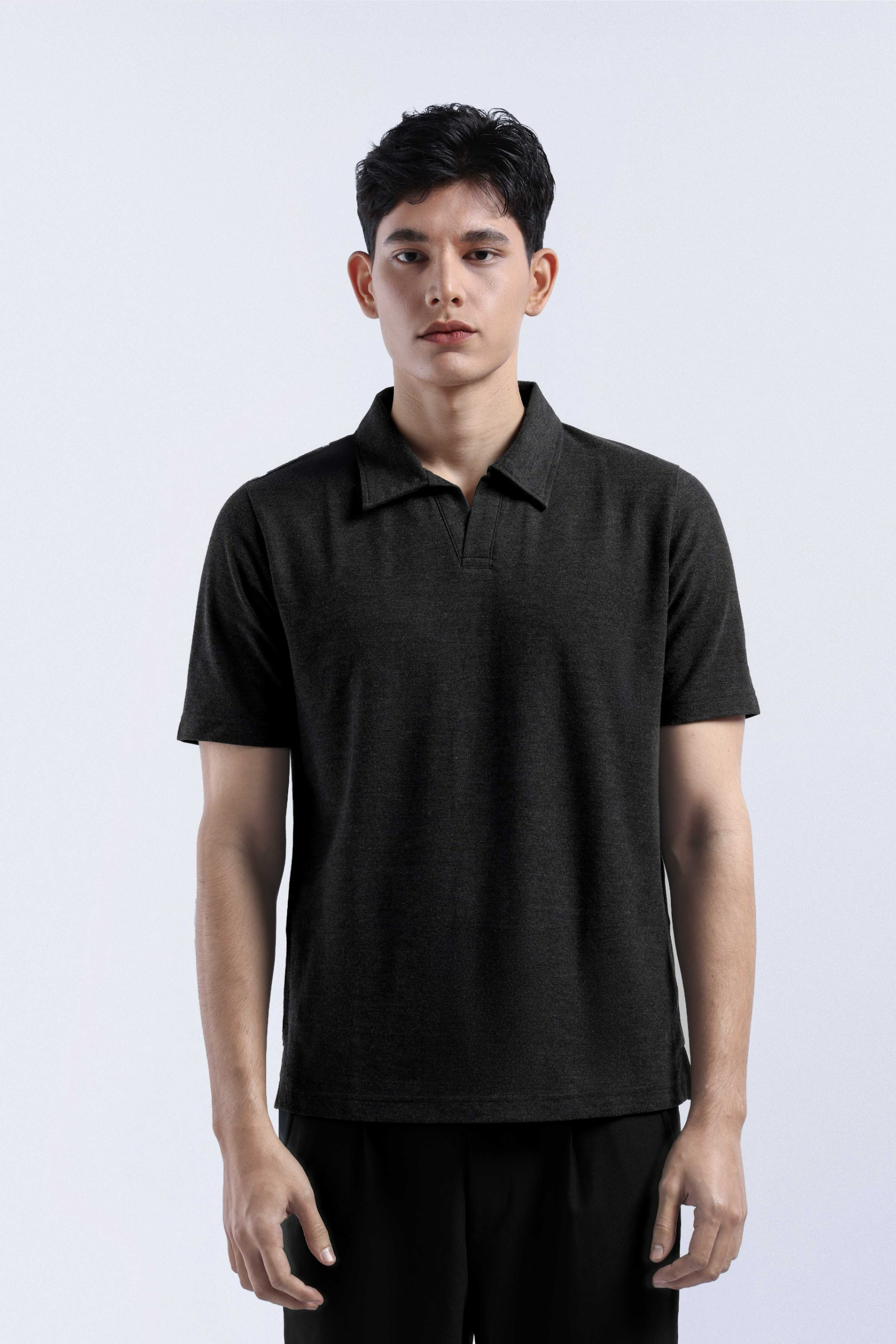 Raven Polo Shirt Dark Grey