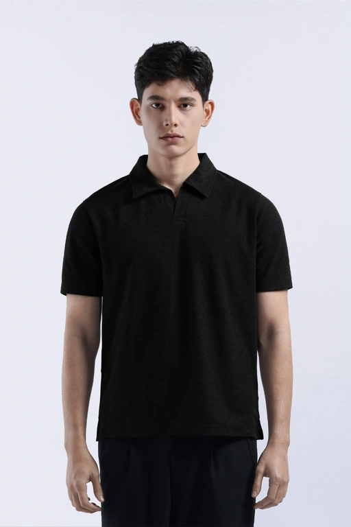 Raven Polo Shirt Black