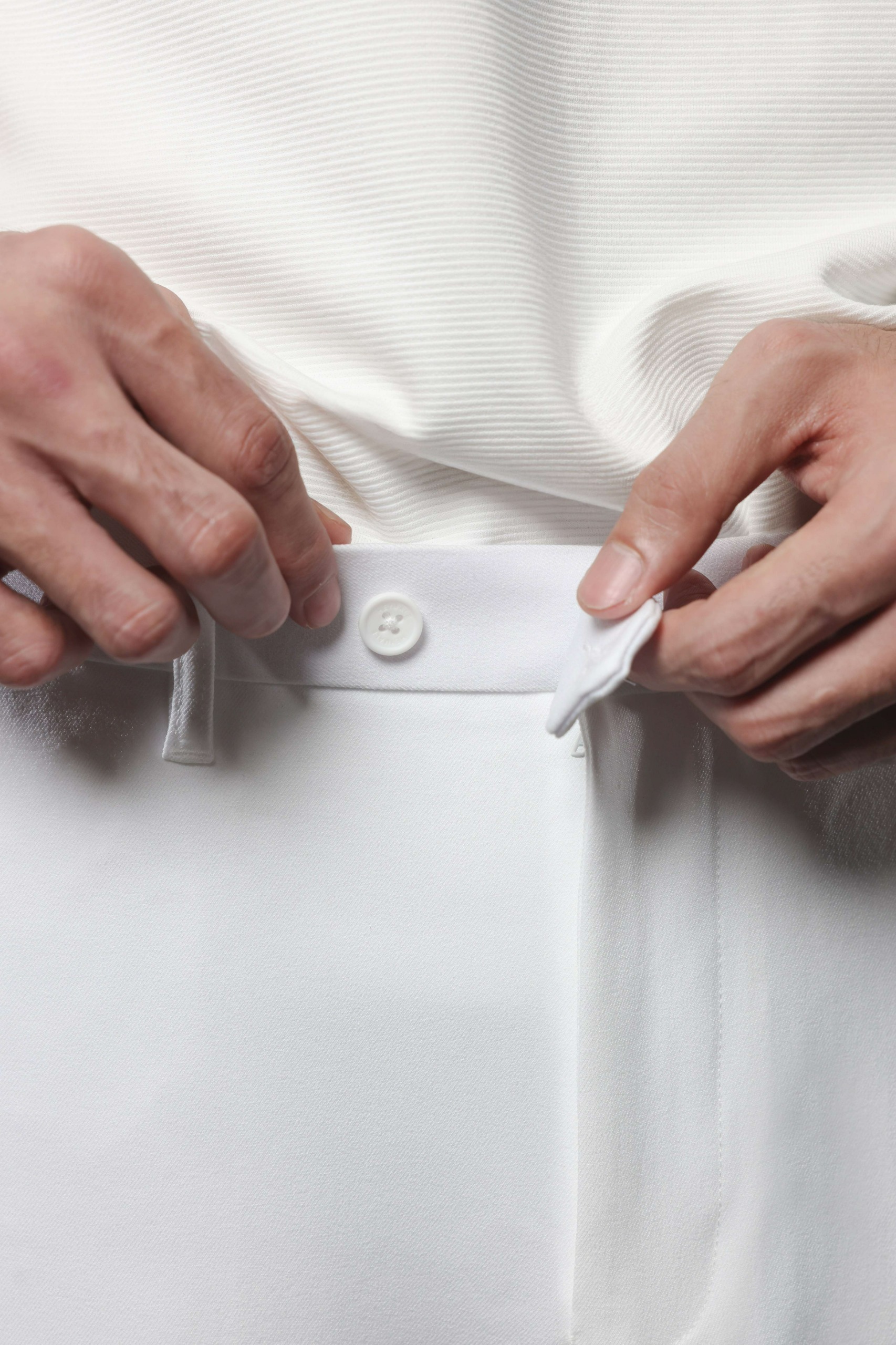 Ankle Smart Peazy Pants White
