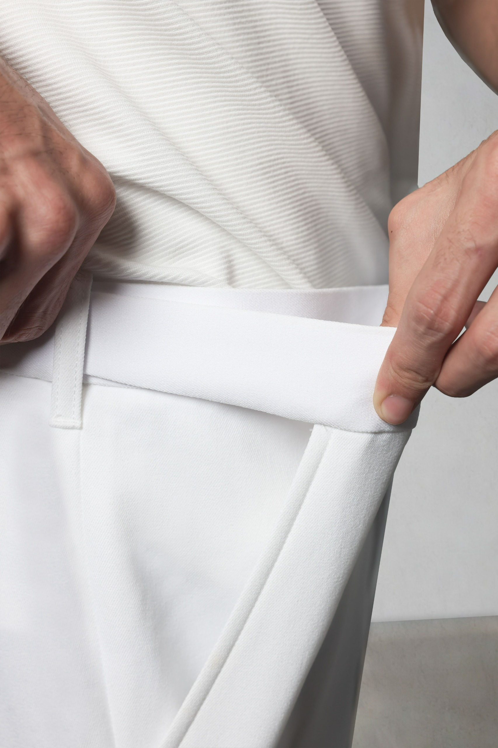 Ankle Smart Peazy Pants White