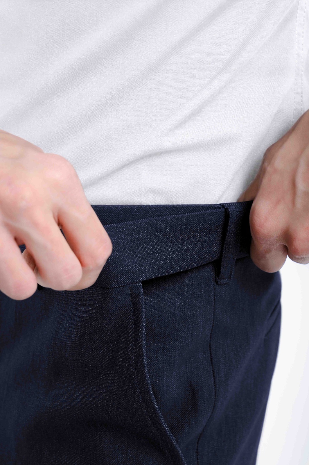 Stylem Regular Pants Denim Look