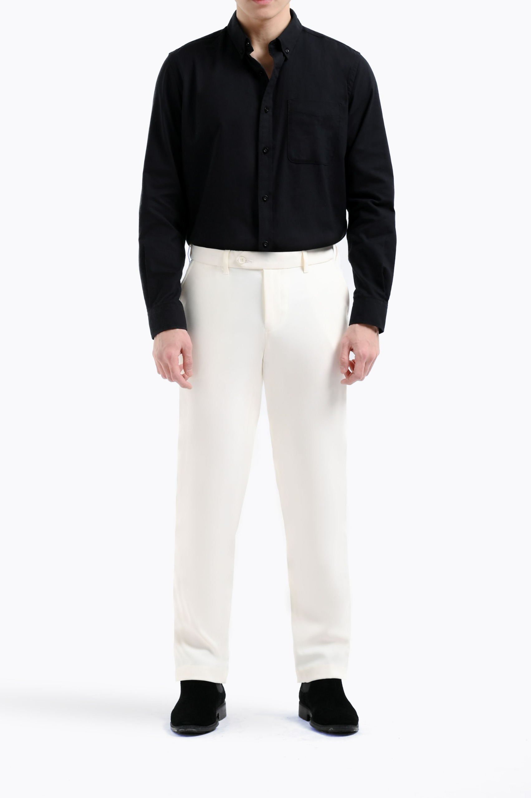 Stylem Regular Pants Off White