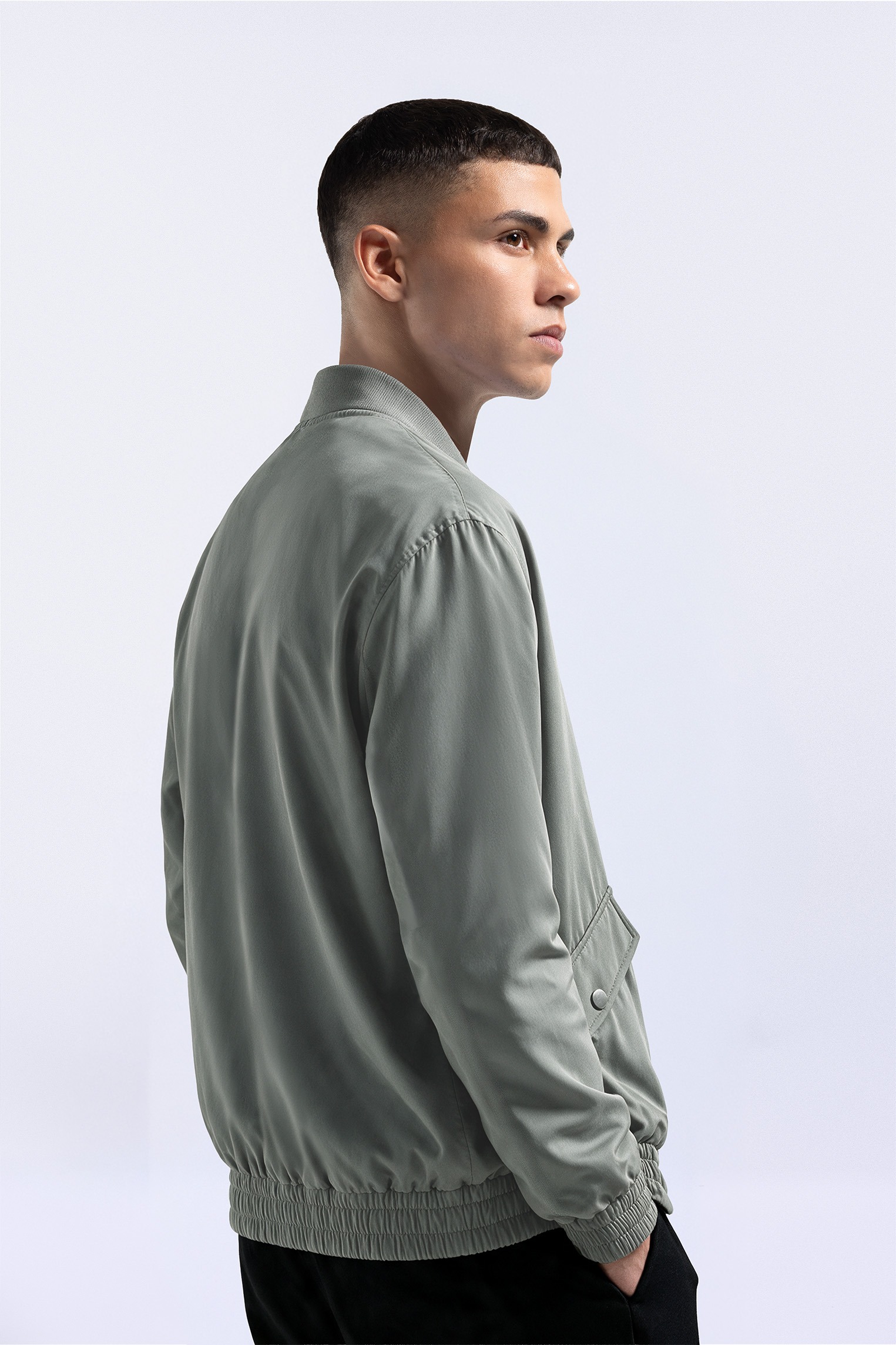 Bolton Bomber Jacket Olive