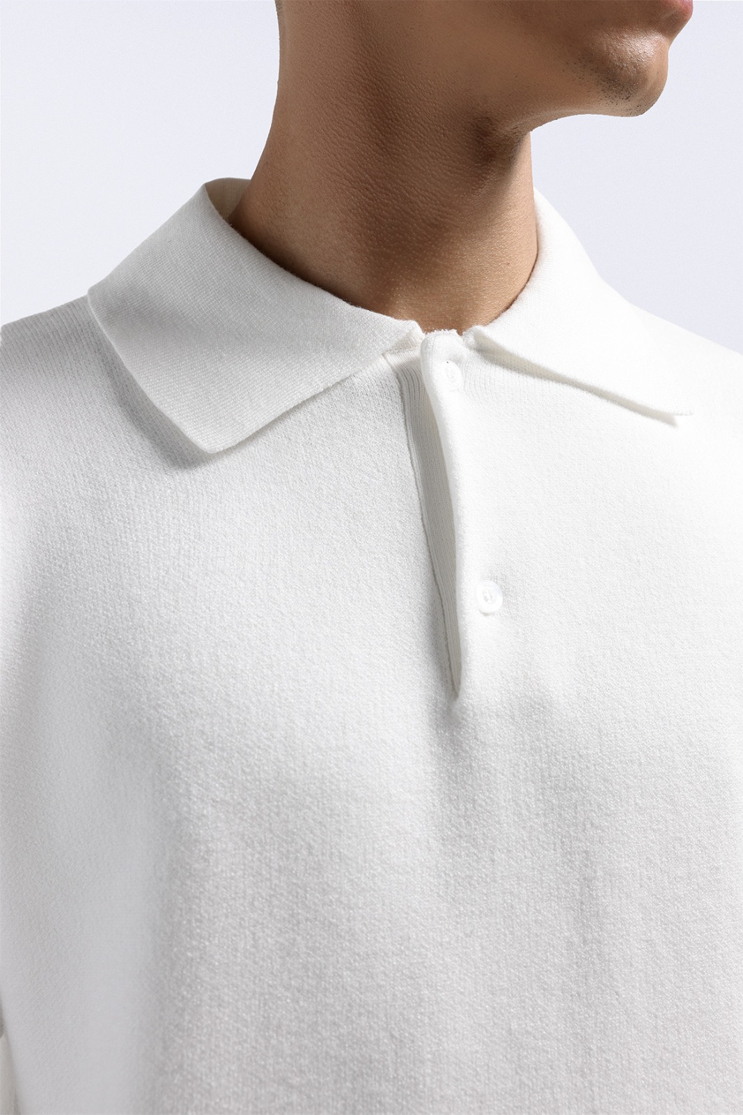 Valen Long Polo White