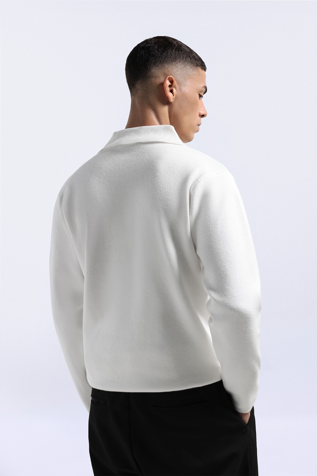 Valen Long Polo White