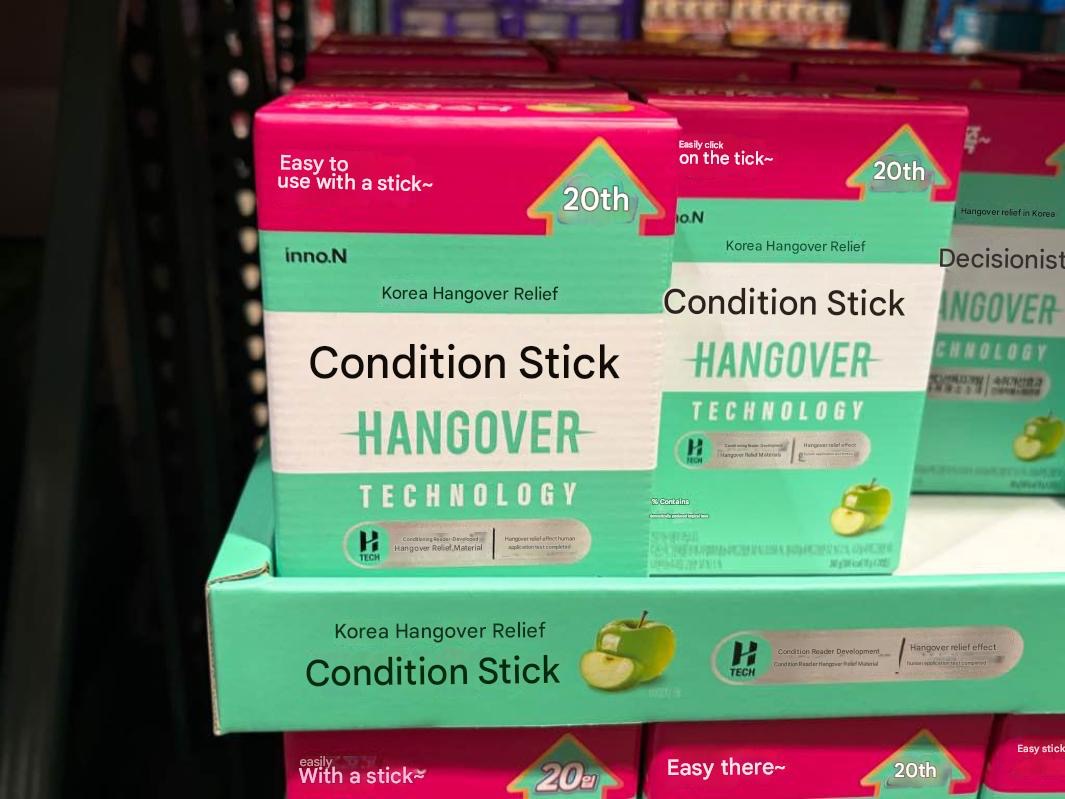 Hangover Stick Relief