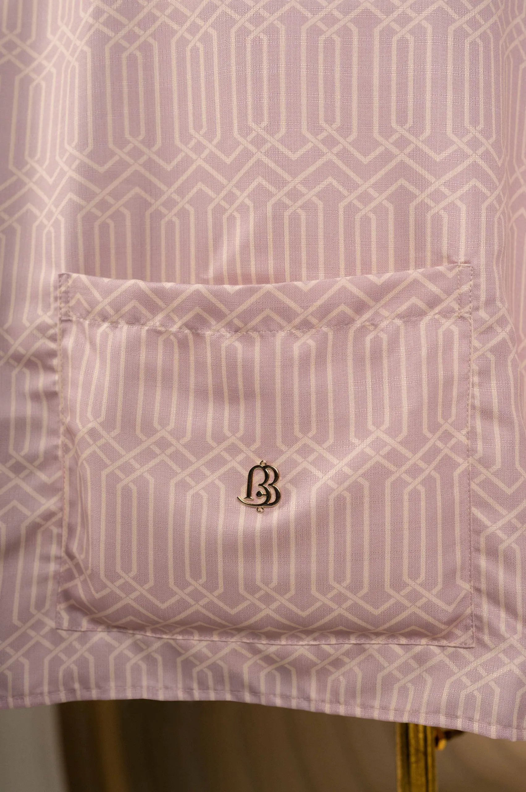 SERENE NURSING APRON BLUSH