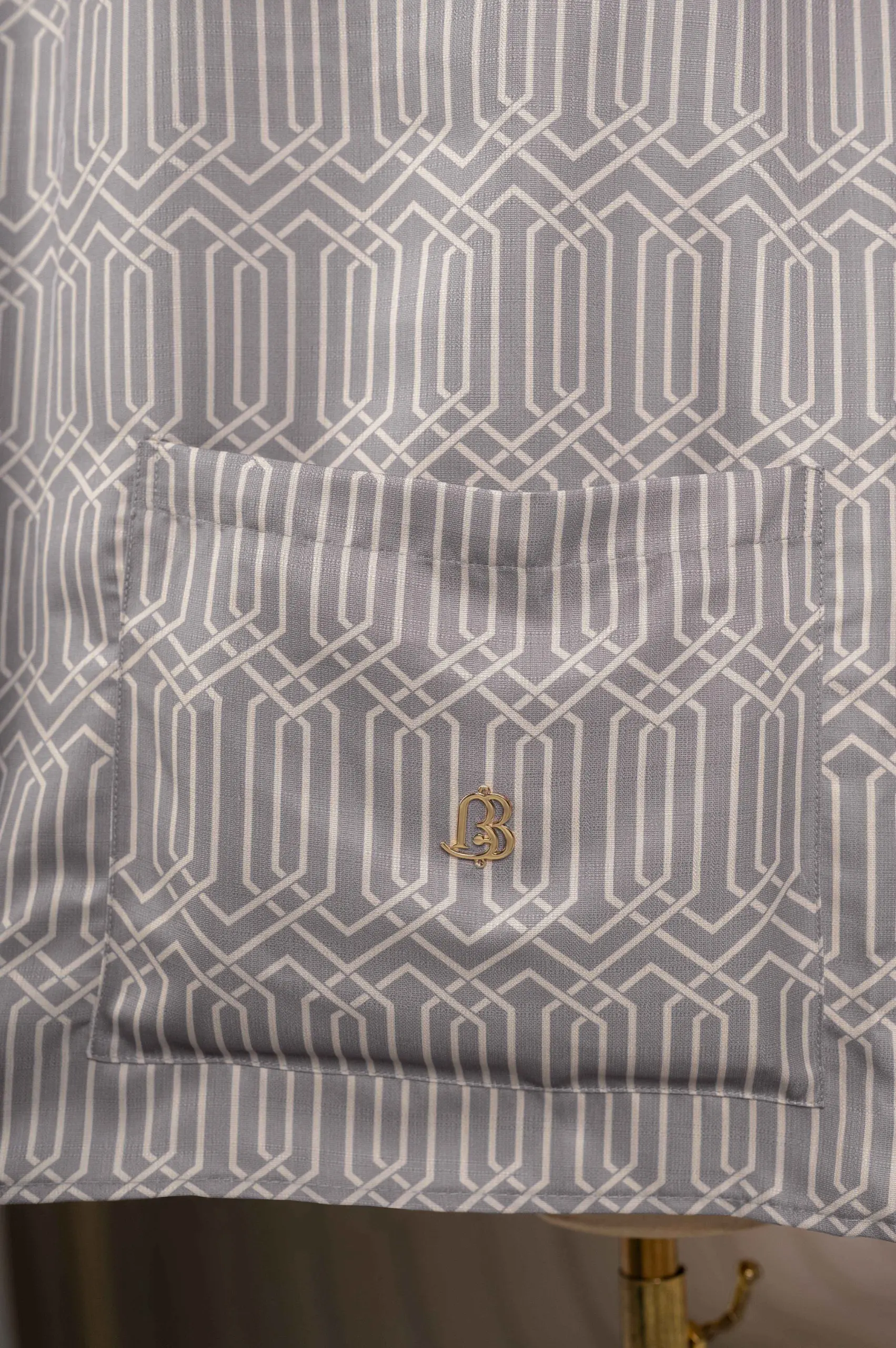SERENE NURSING APRON GREY