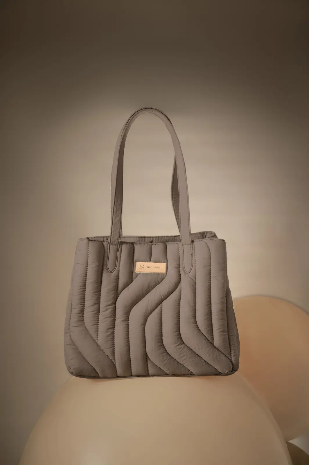 BUNNY TOTEBAG TAUPE
