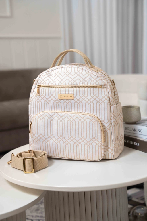 Image of SERENE DIAPER BAG WHITE