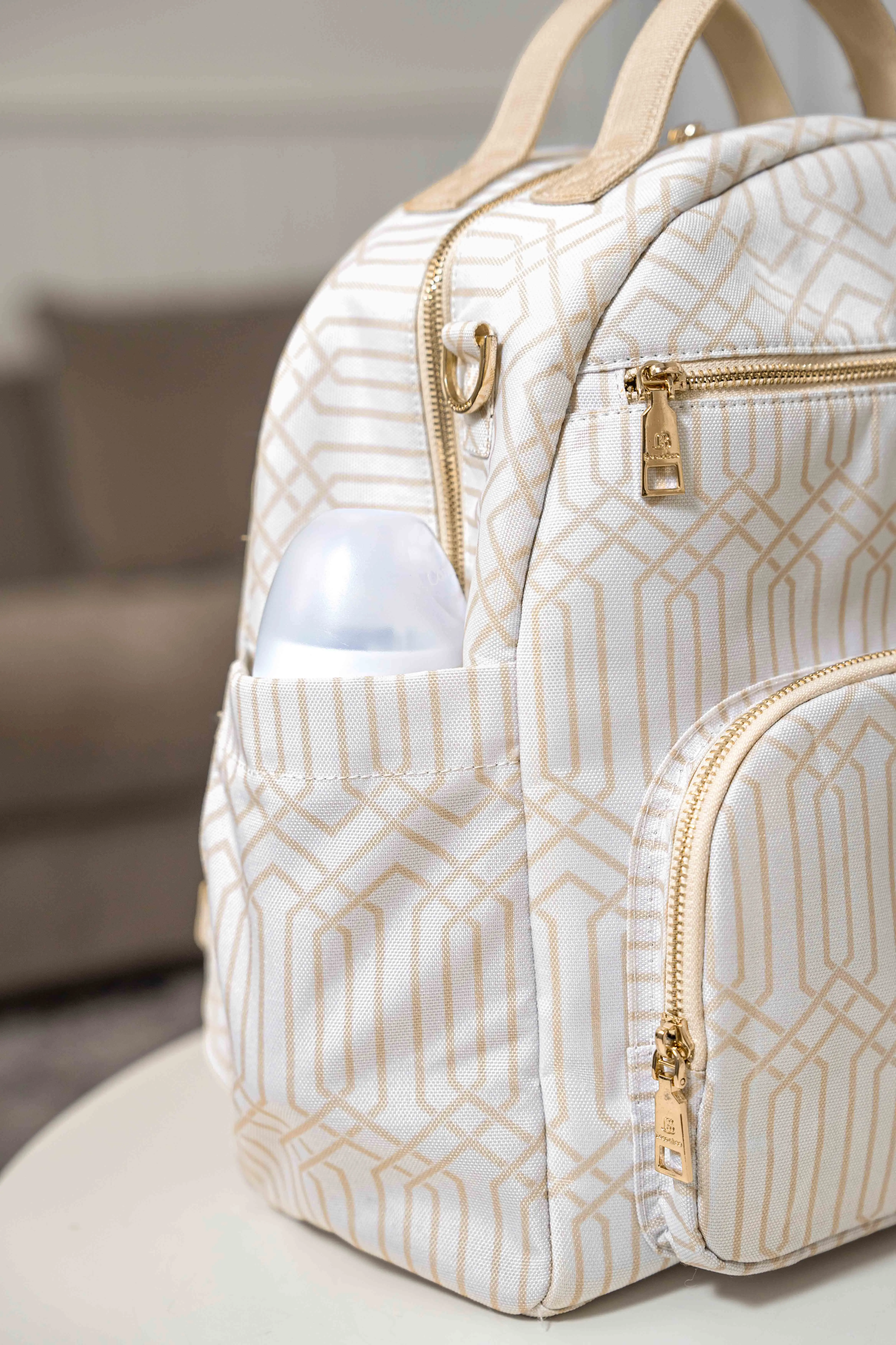 SERENE DIAPER BAG WHITE