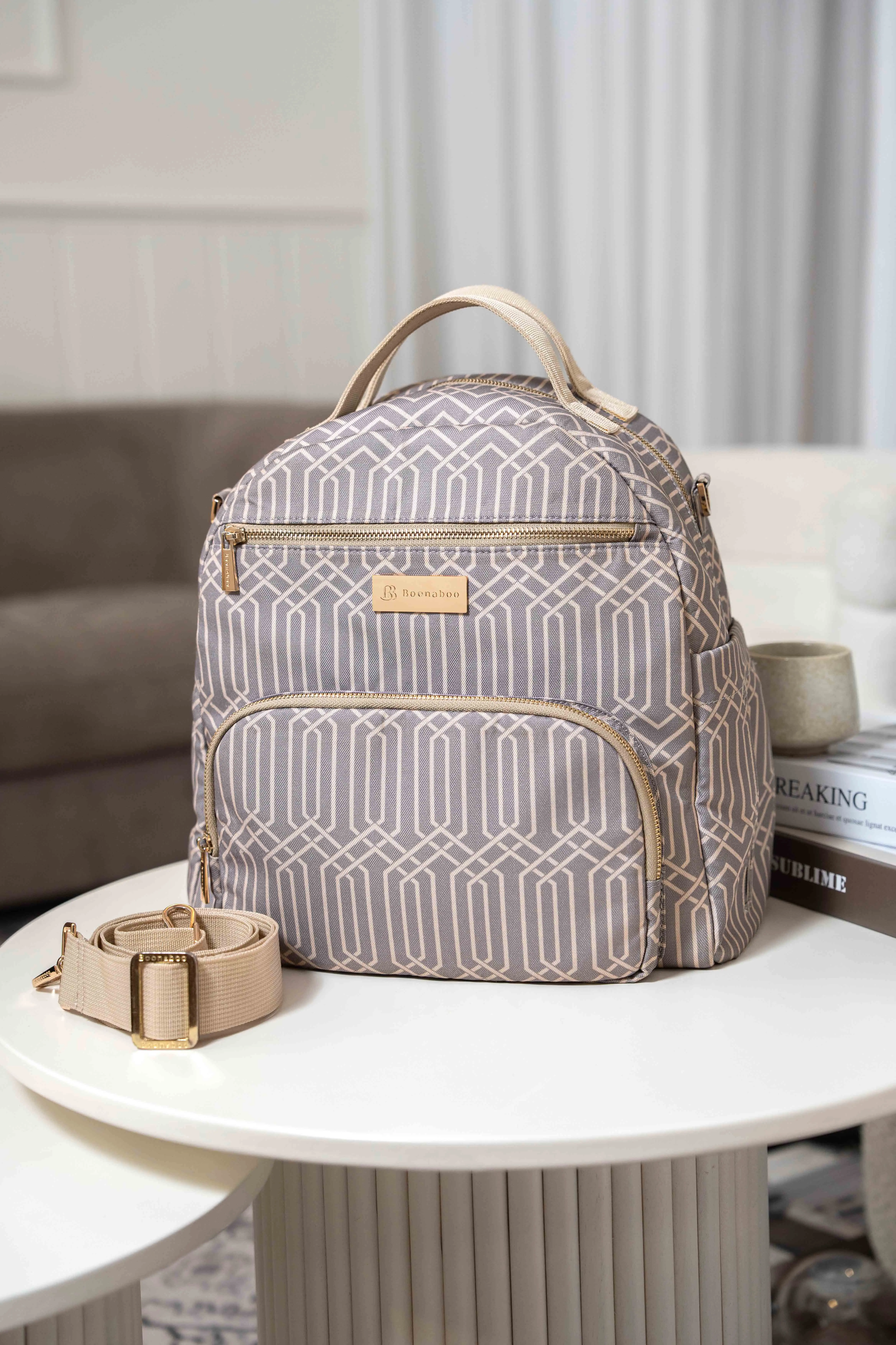 SERENE DIAPER BAG GREY