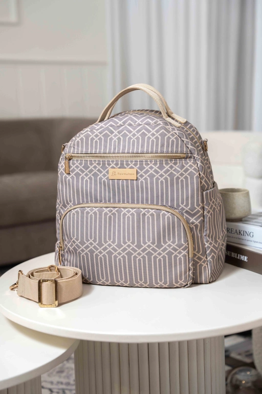 Image of SERENE DIAPER BAG GREY