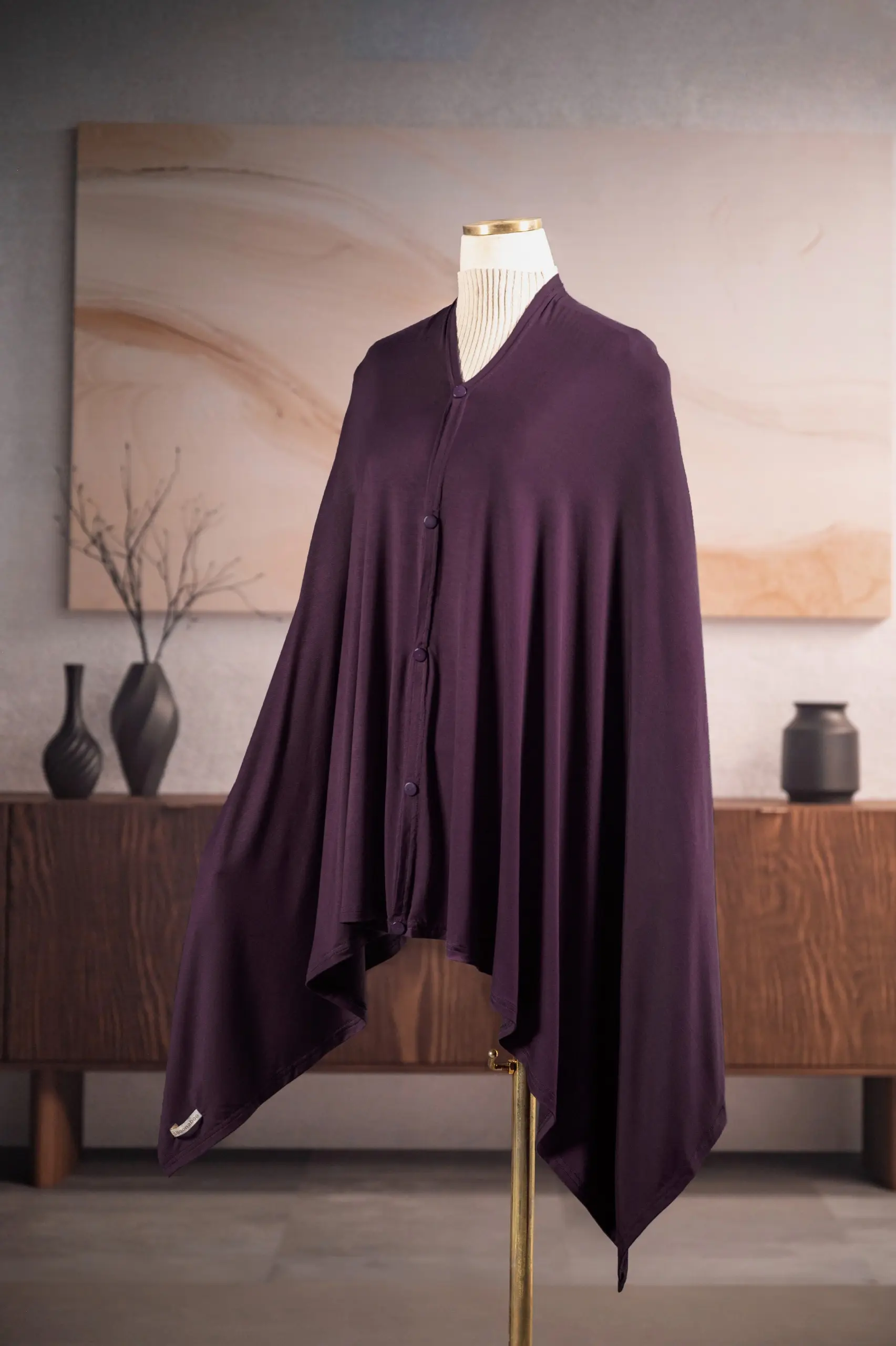 SIMPLY NURSING APRON FULL COVER PICKLE BEET