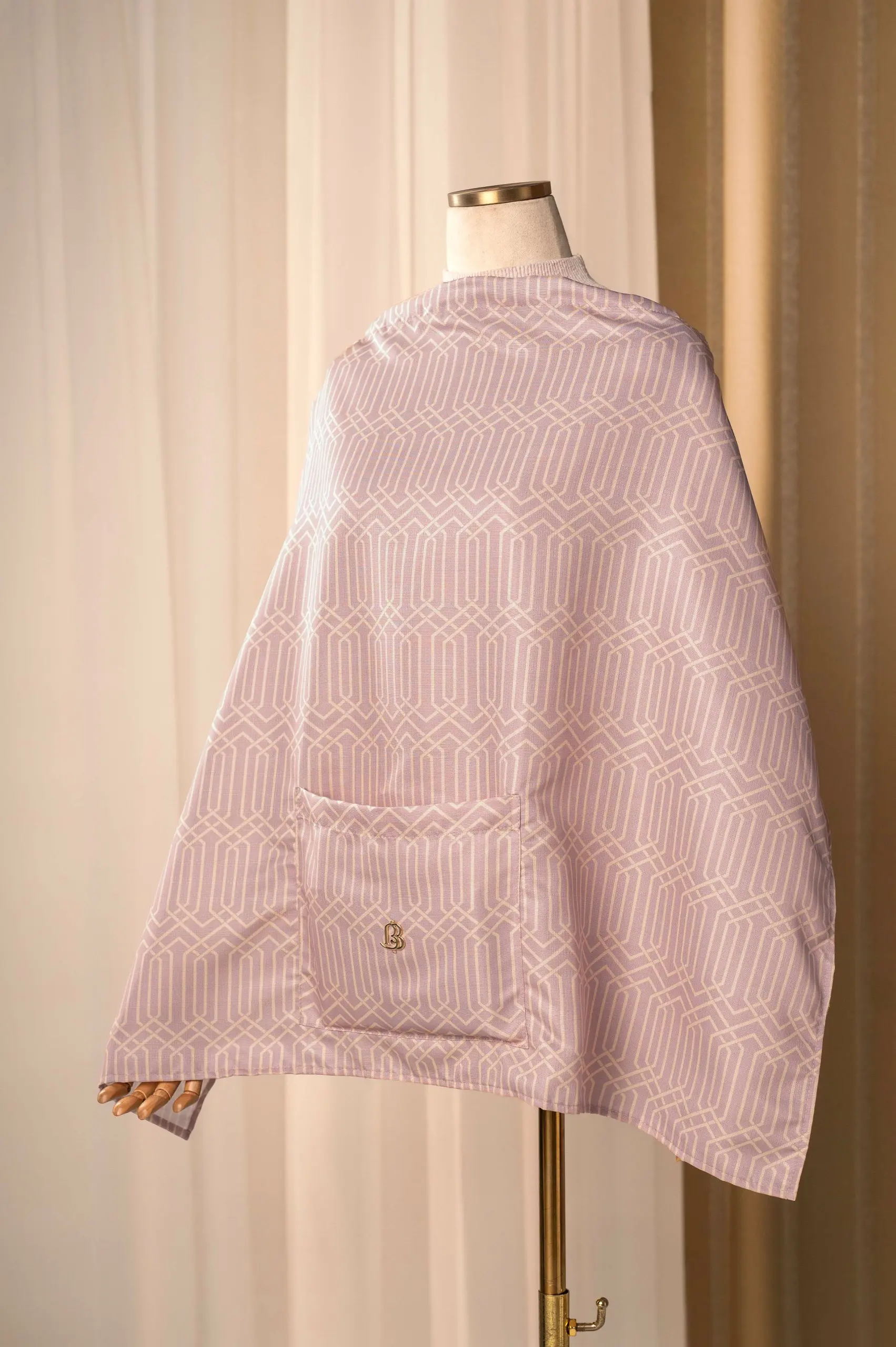 SERENE NURSING APRON BLUSH