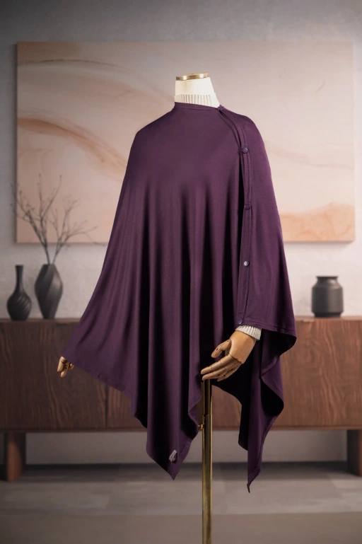 Image of SIMPLY NURSING APRON FULL COVER PICKLE BEET