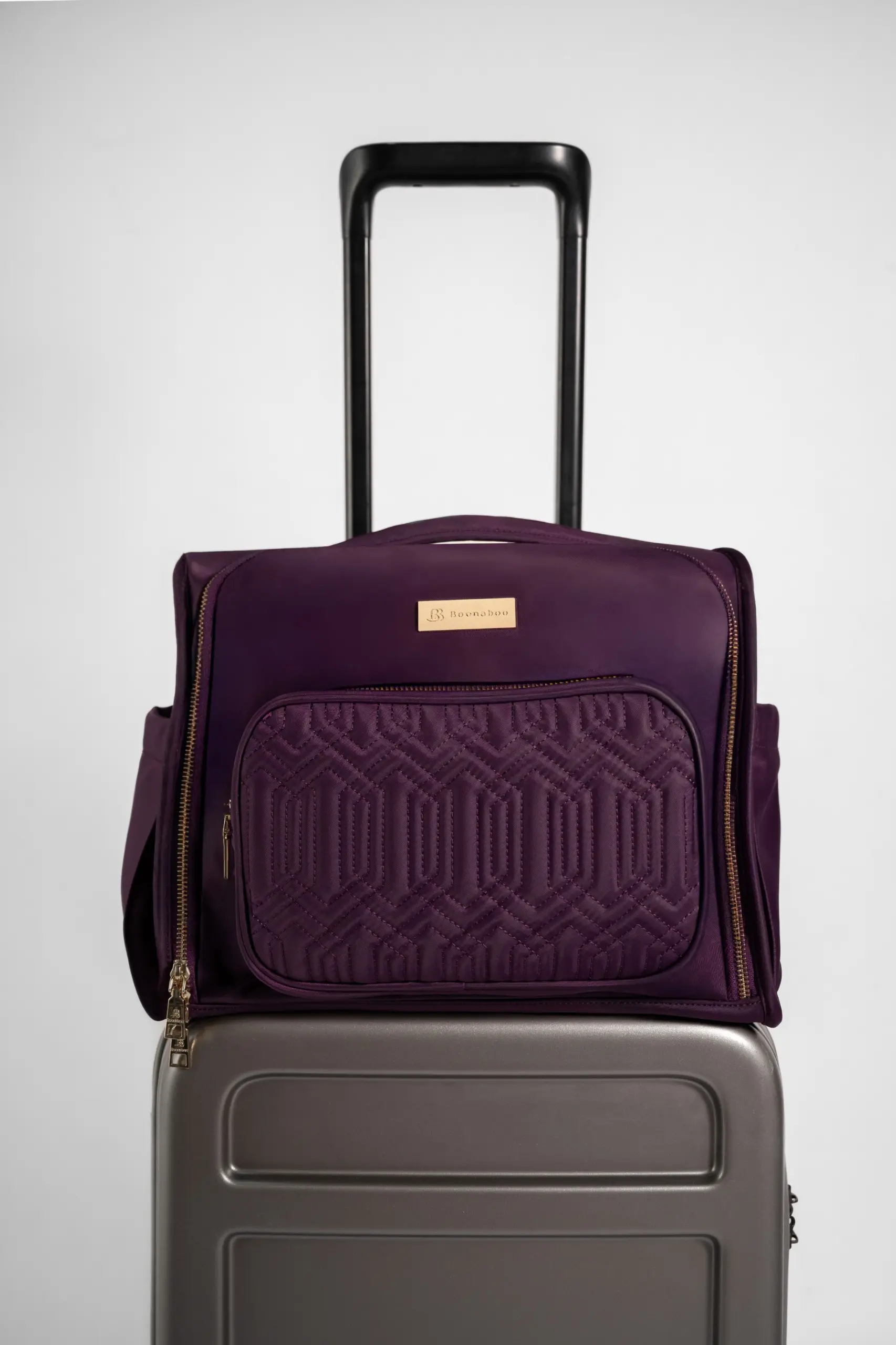 SIERRA DIAPER BAG BURGUNDY