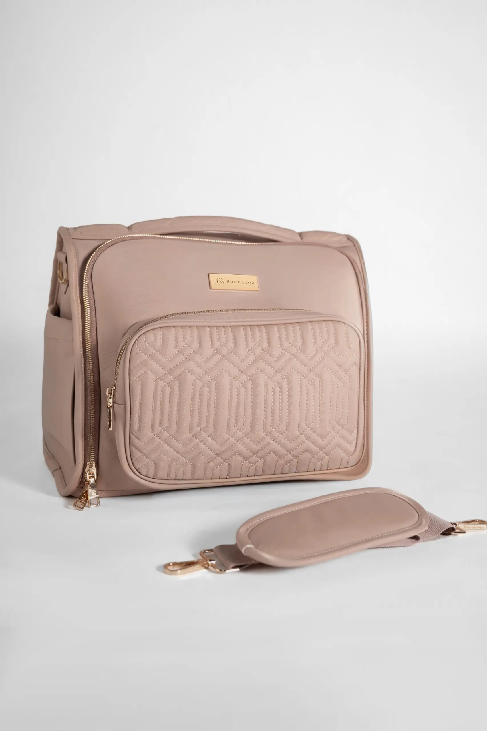 SIERRA DIAPER BAG NUDE