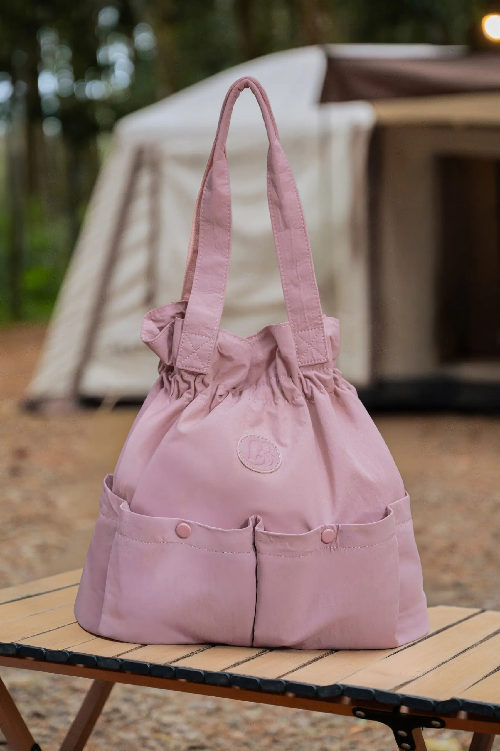 SHREYA DIAPER BAG BLUSH