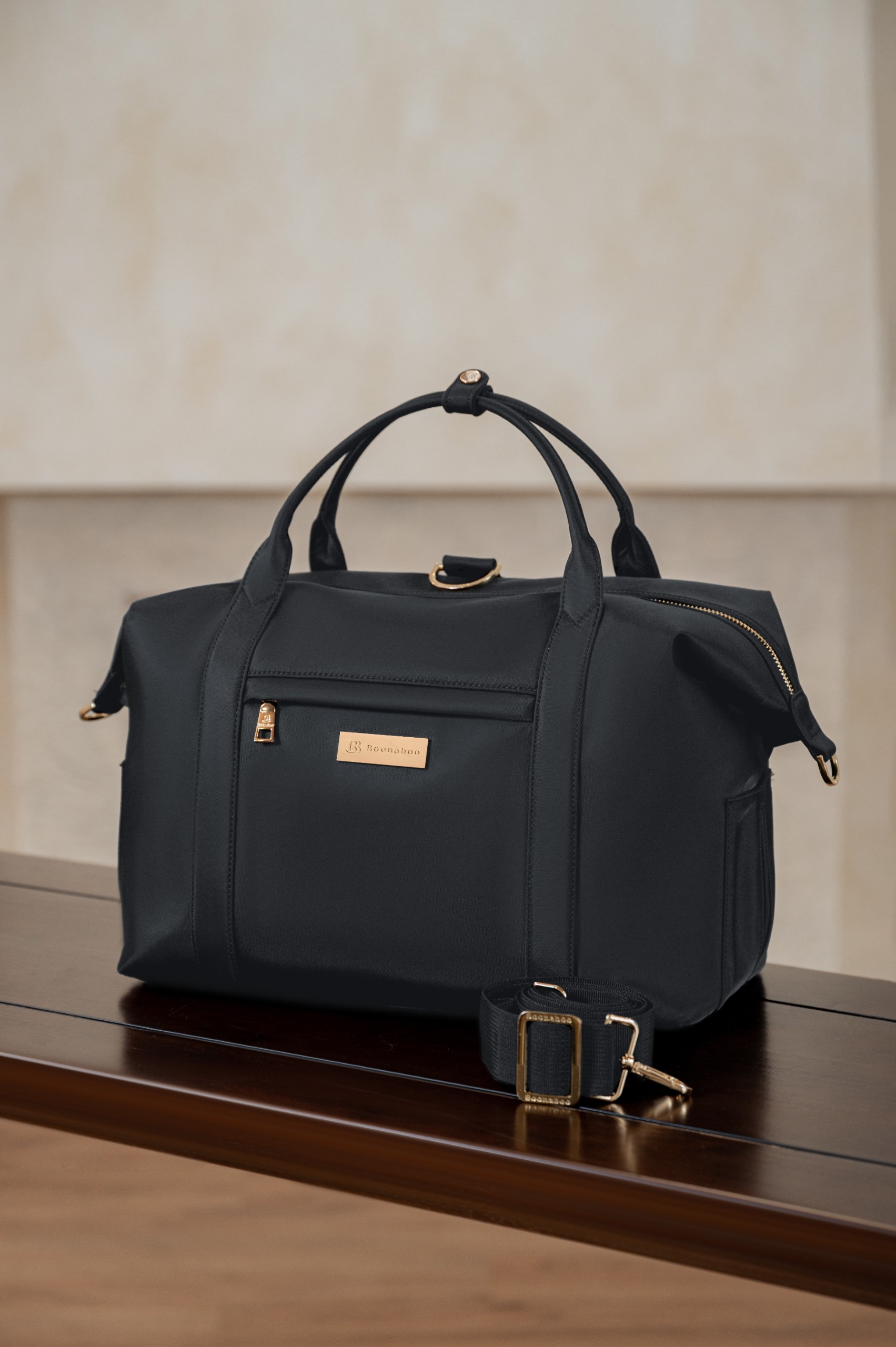 SOLUXE MULTI DIAPER BAG BLACK