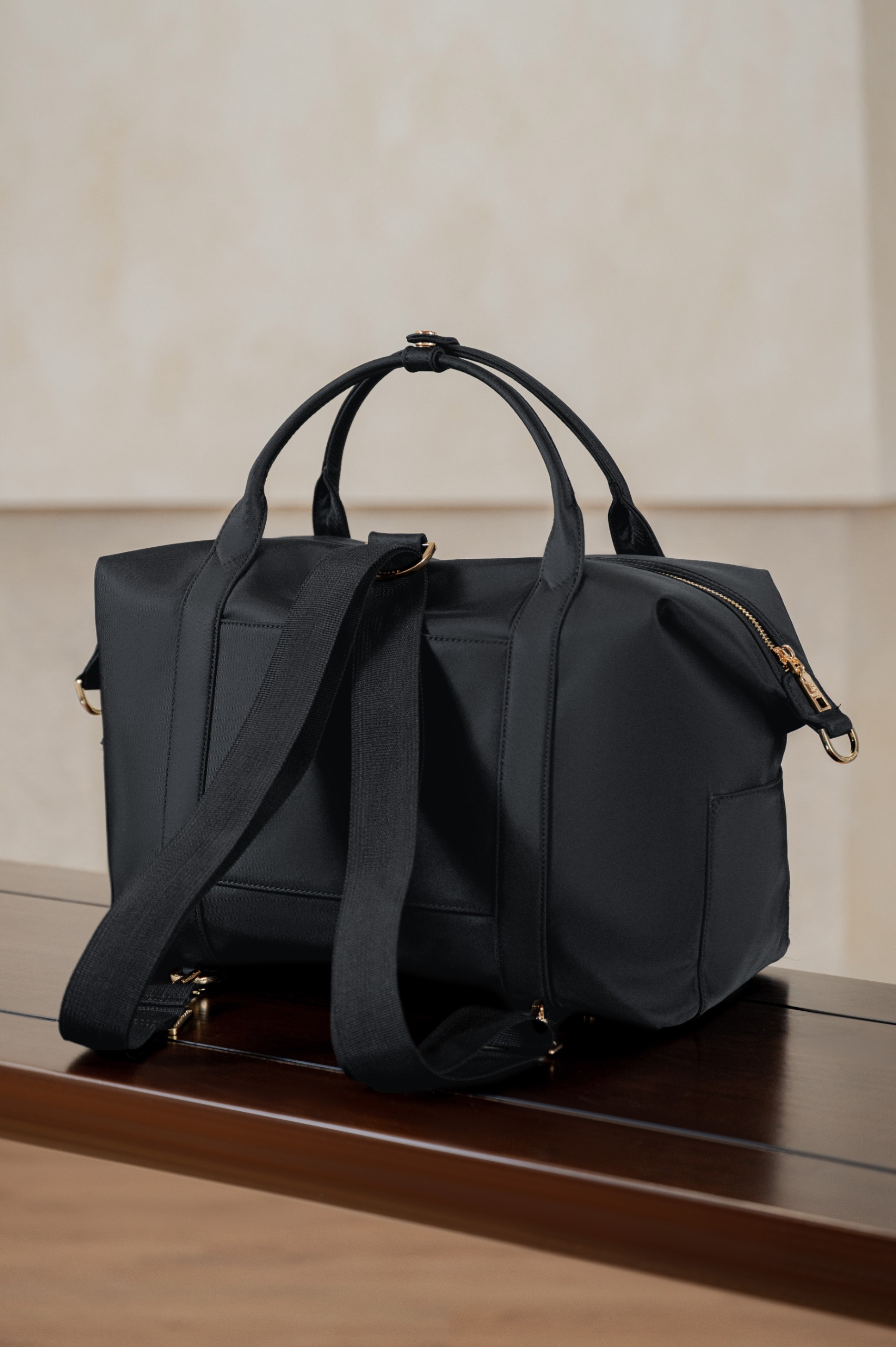 SOLUXE MULTI DIAPER BAG BLACK