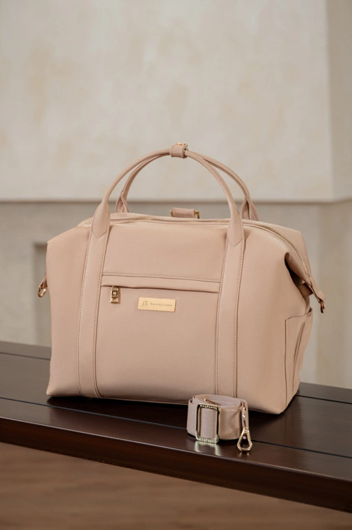 Image of SOLUXE MULTI DIAPER BAG NUDE