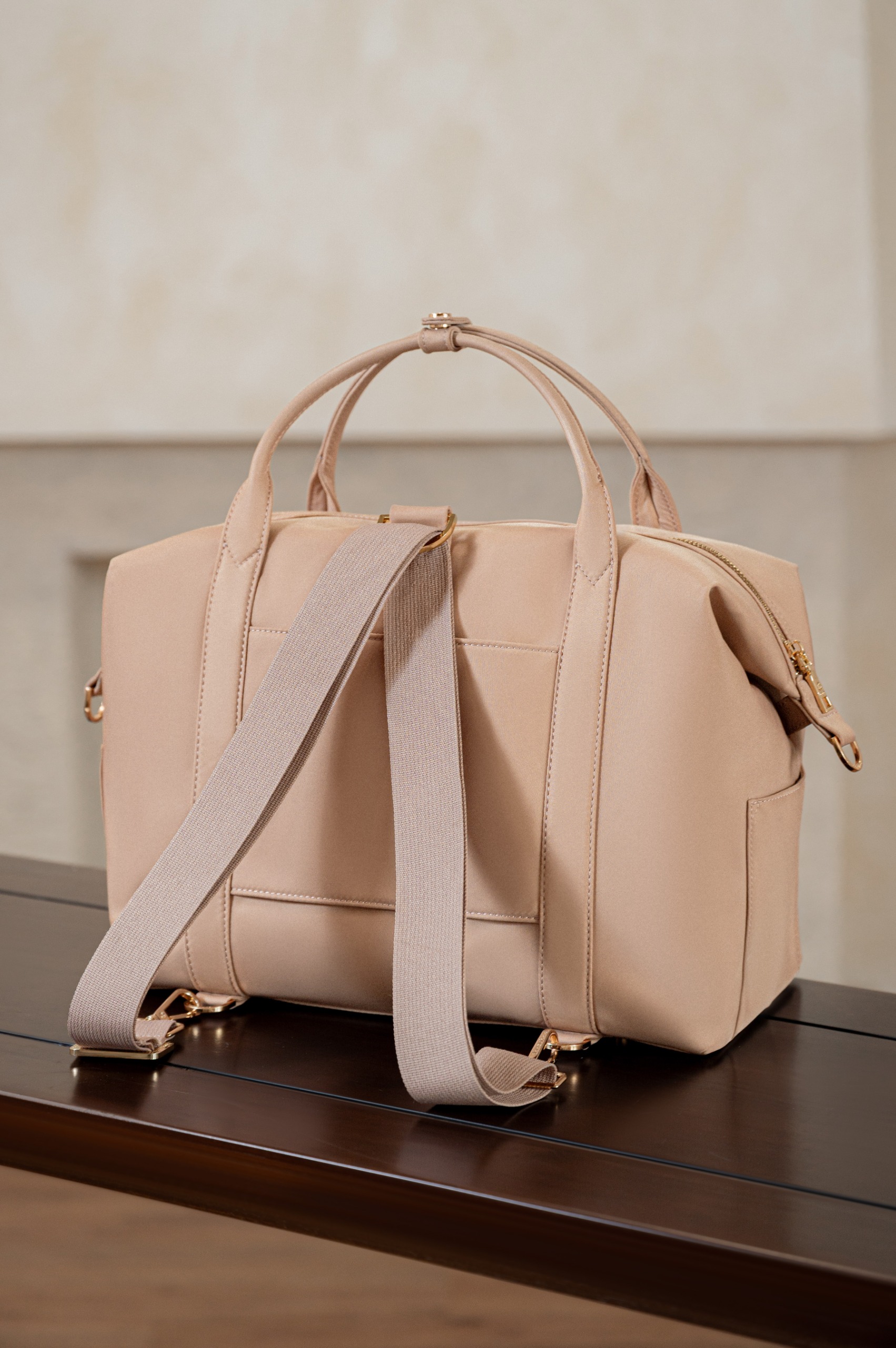 SOLUXE MULTI DIAPER BAG NUDE