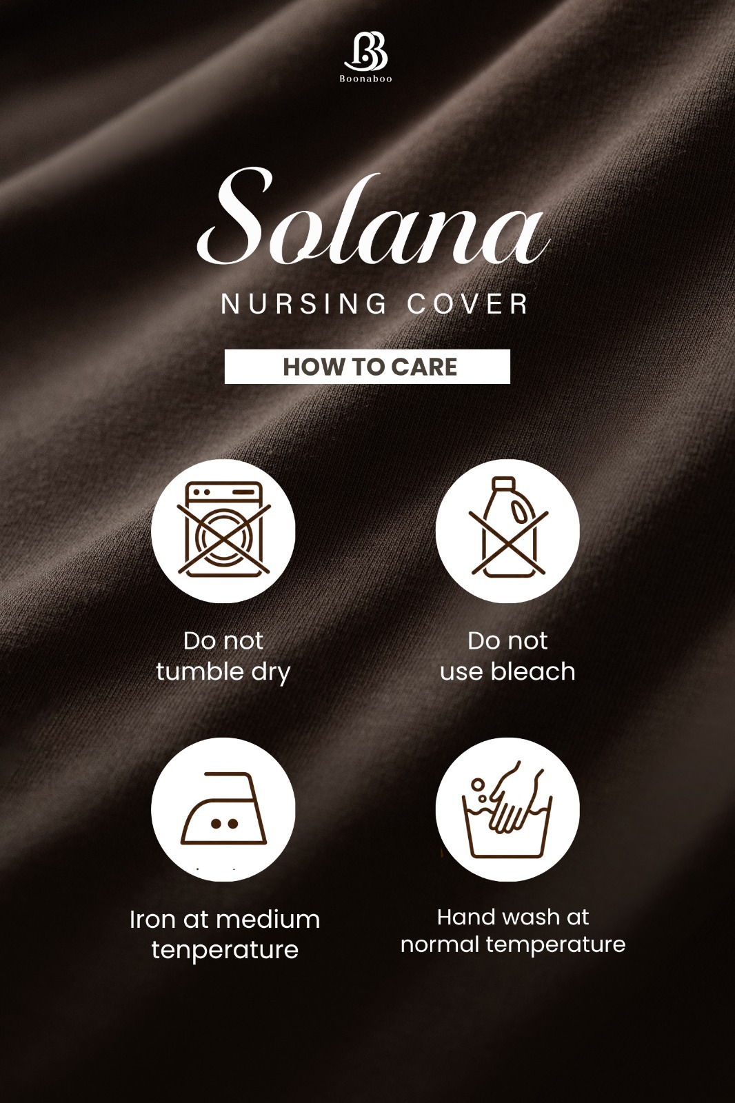 SOLANA NURSING COVER ESPRESSO