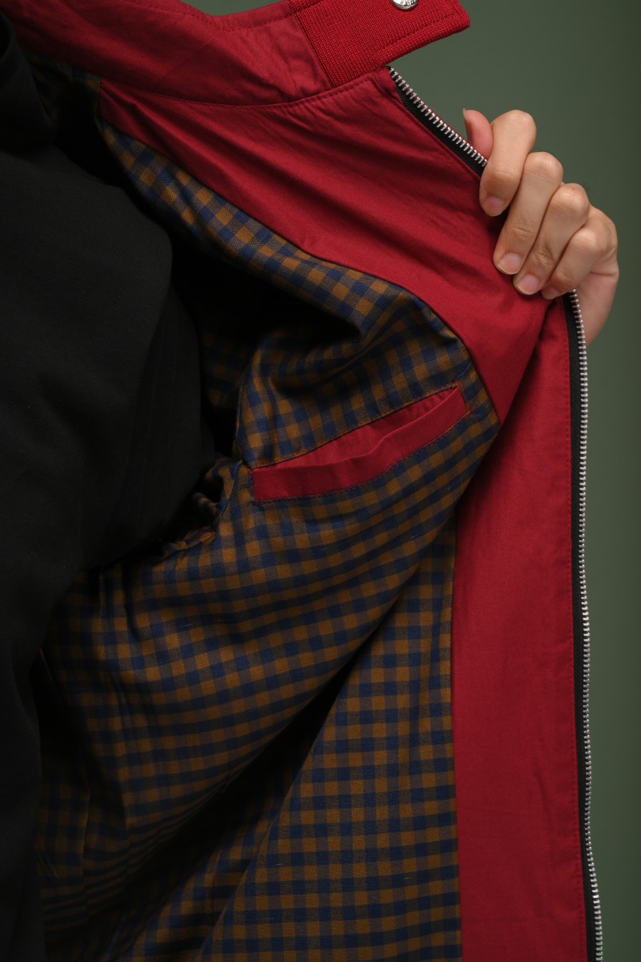 HARRINGTON JACKET RED