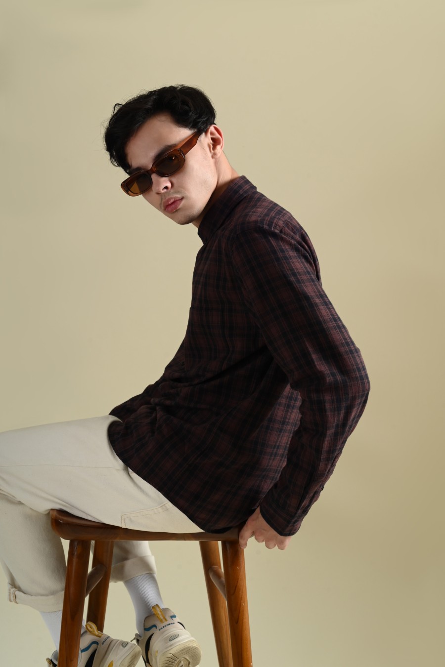 THE ULTIMATE SOLID FLANNEL BROWN
