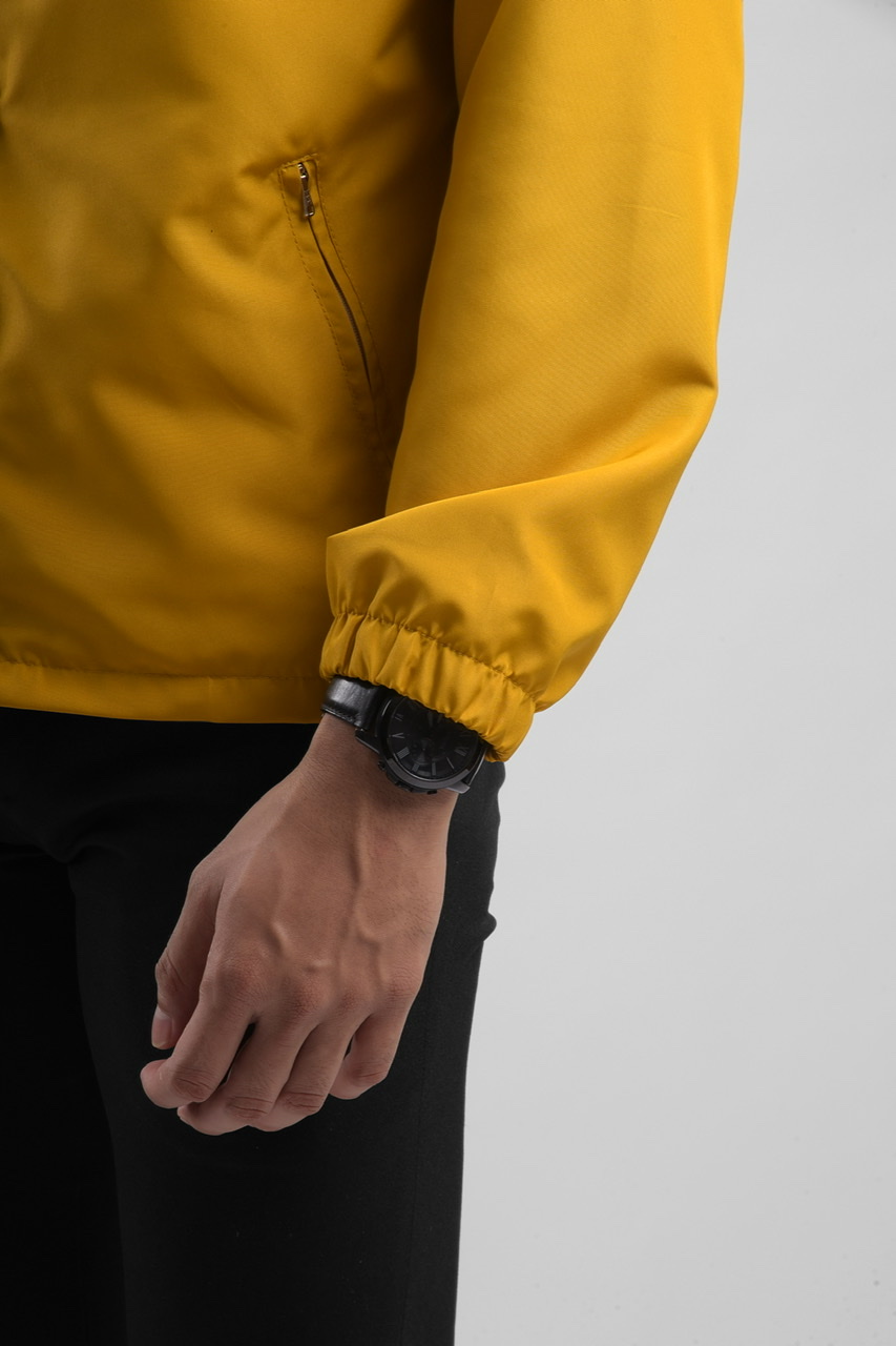 POAC15-BRISTOL COACH JACKET IN MUSTARD