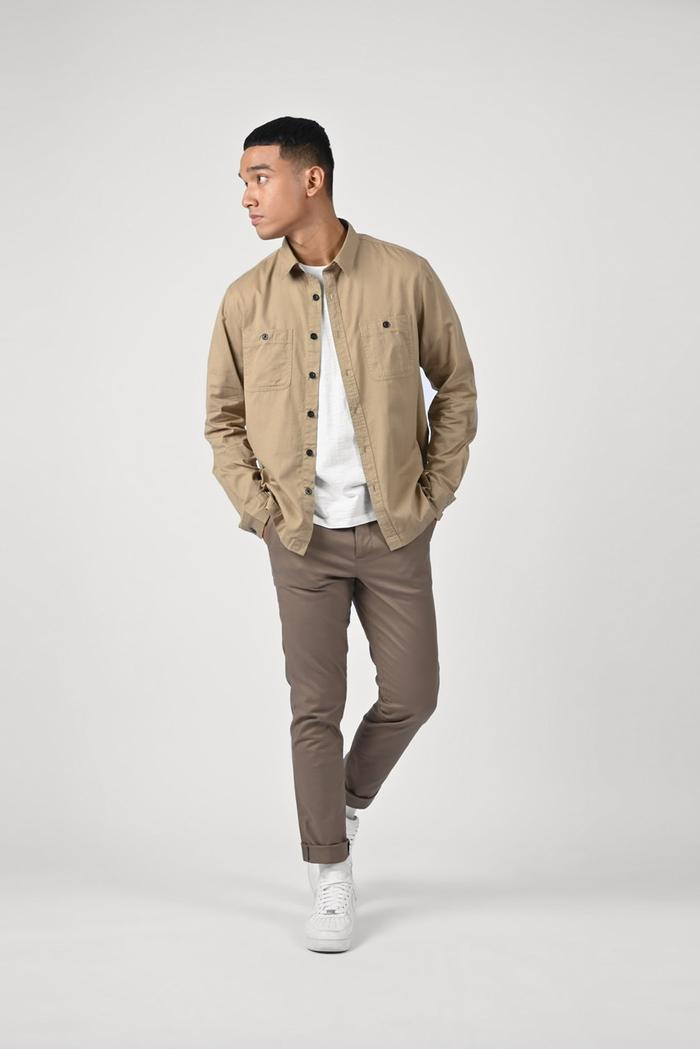 KEMEJA PREPP STUDIO ULTIMATE WORKSHIRT KHAKI