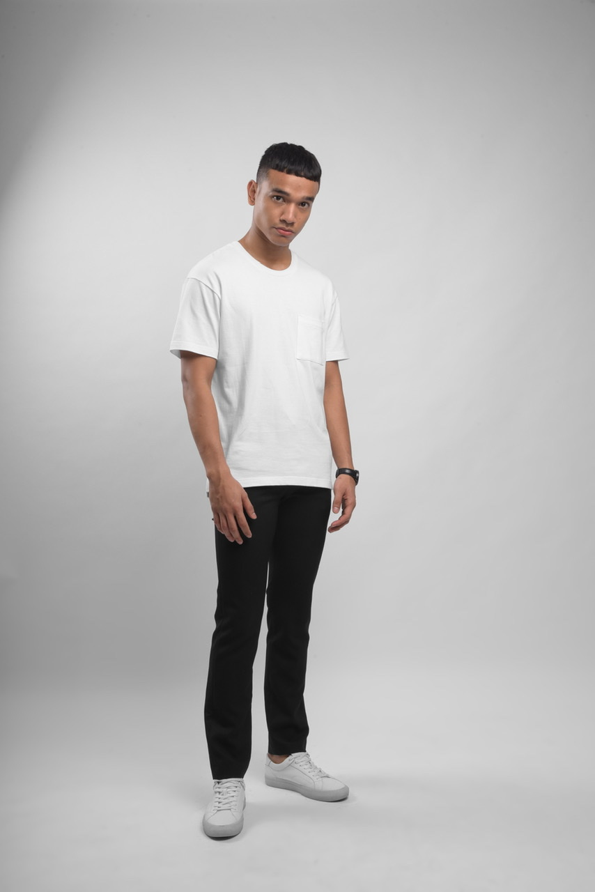 YORK OVERSIZED TEES IN WHITE