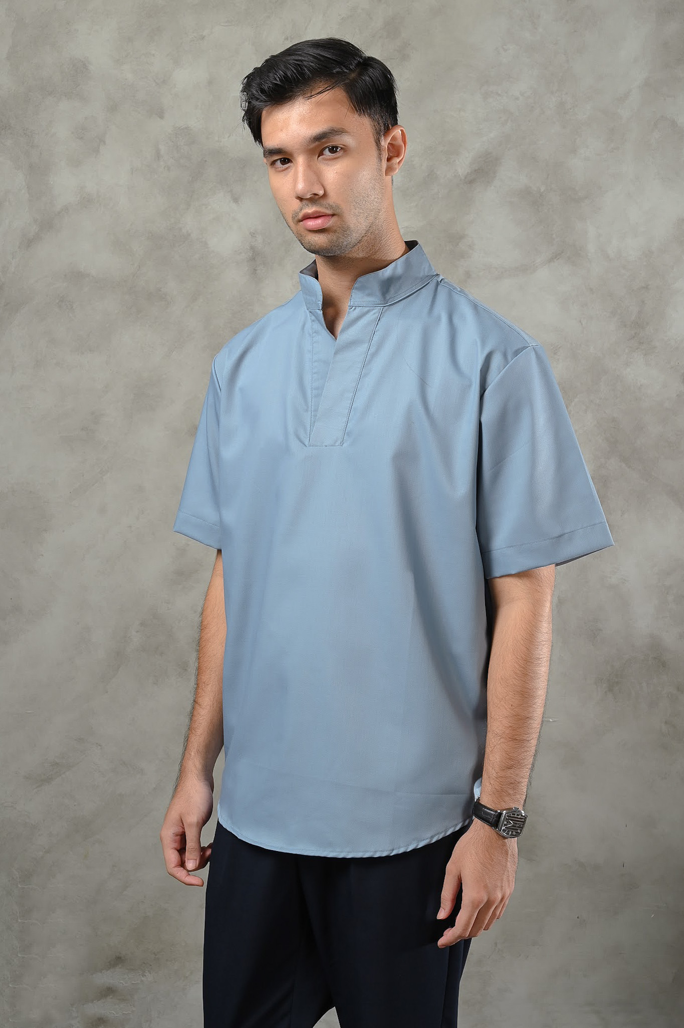 PSDG69-BERGAMO MODEST SHIRT SHAPPIRE