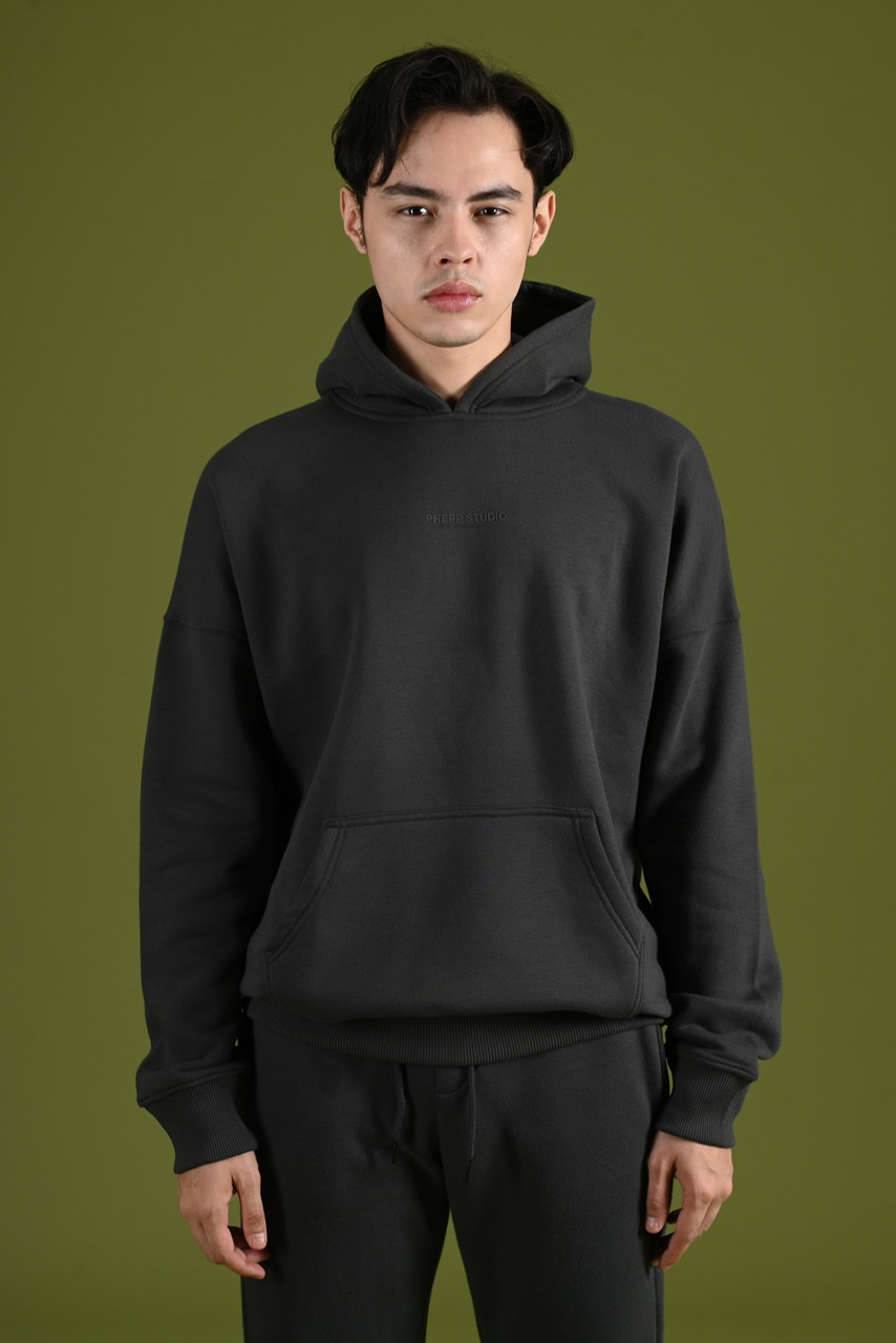 PREPP SIGNATURE HOODIE CHARCOAL