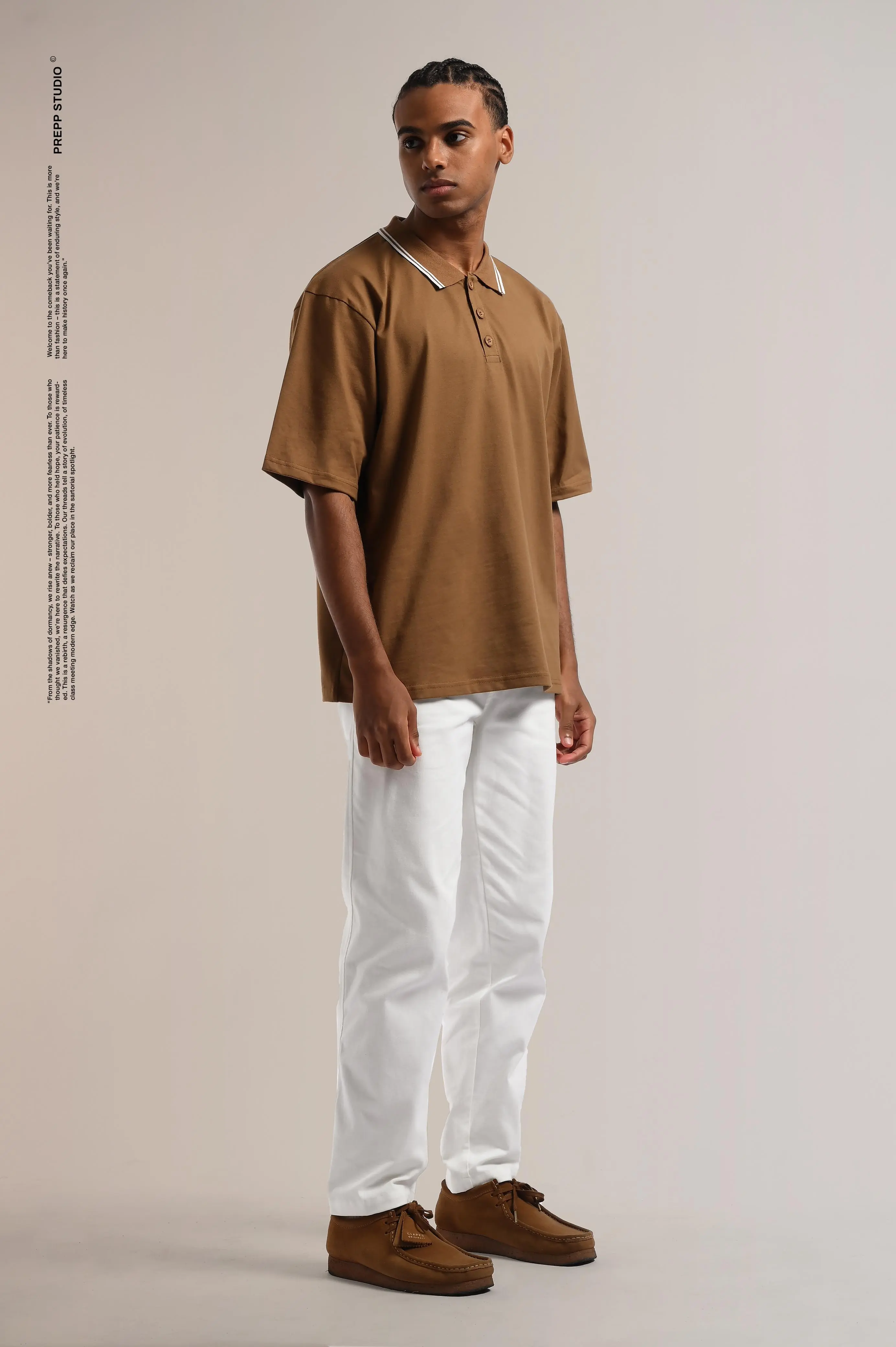 OVERTURE POLO SHIRT CHOCO